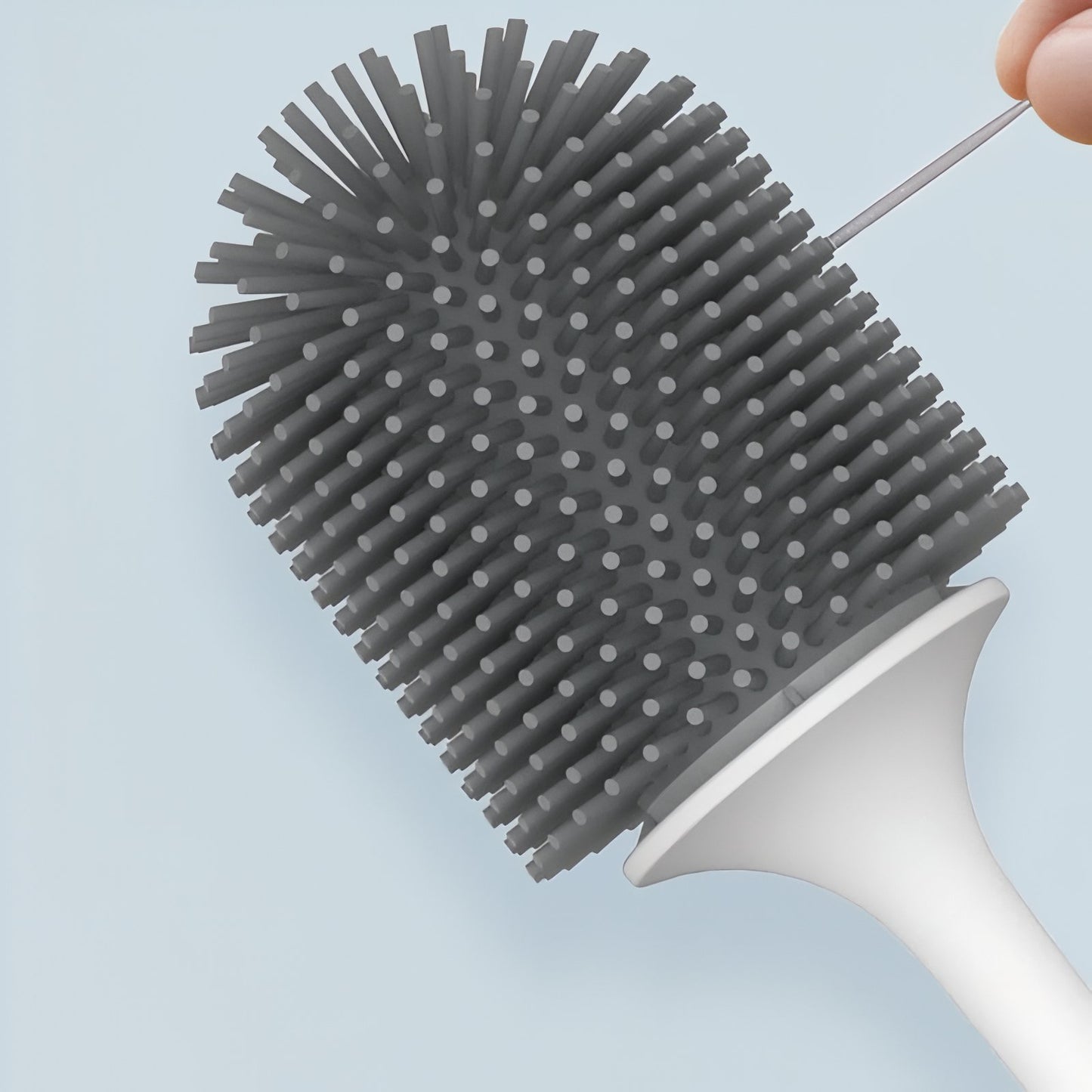 Brosse De Toilette Murale Avec Design Compact En Plastique