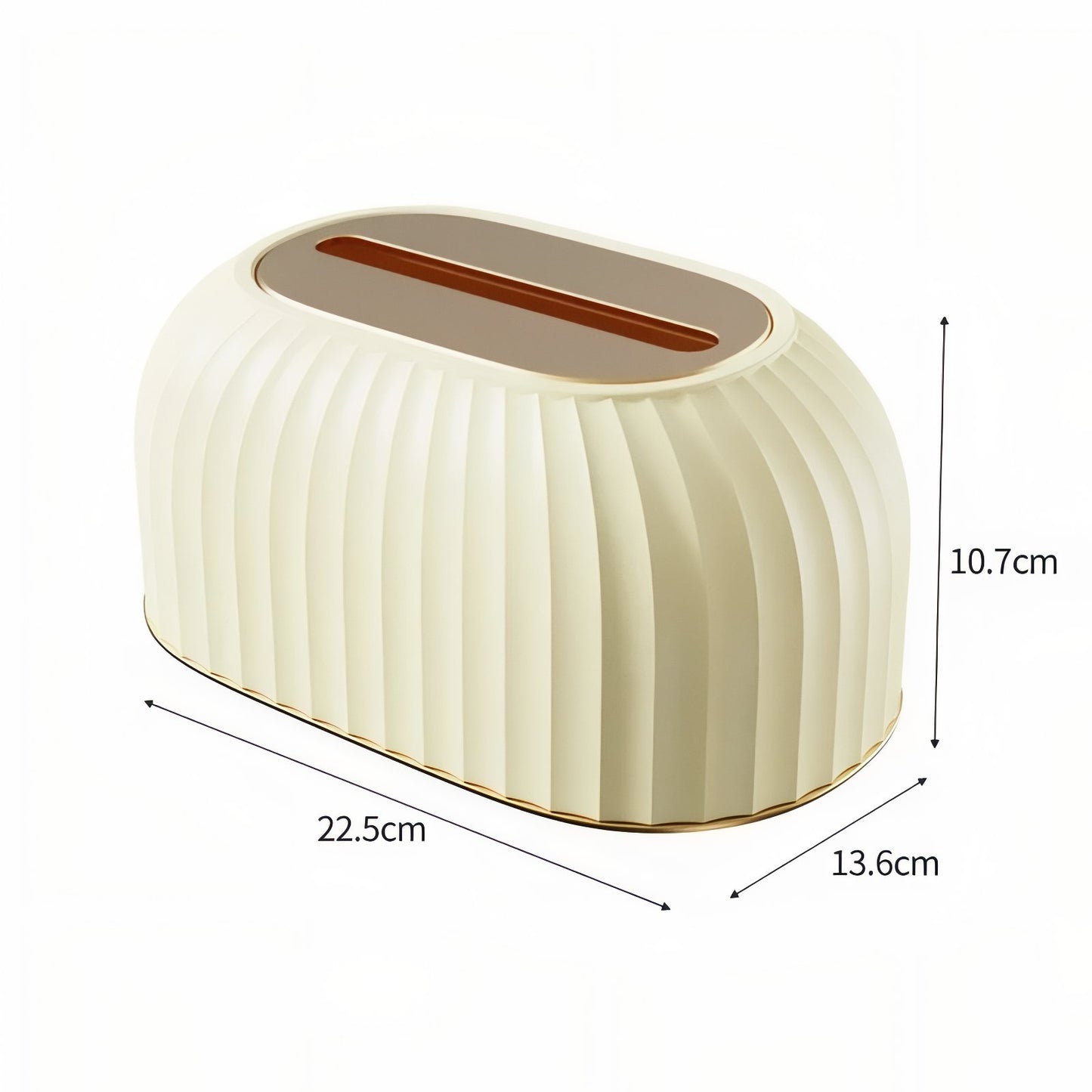 Boîte À Mouchoirs Design Élégant En Plastique Avec Finitions Modernes