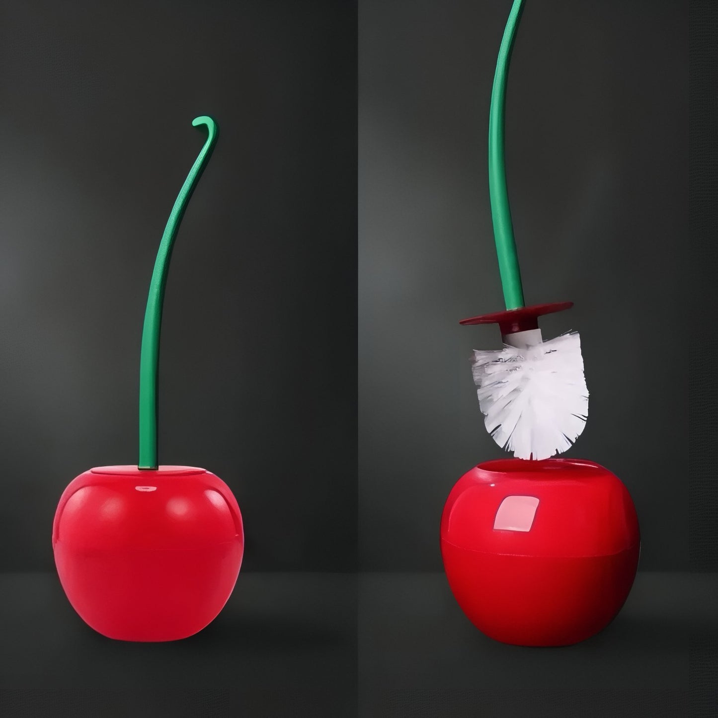 Brosse De Toilette En Forme De Cerise