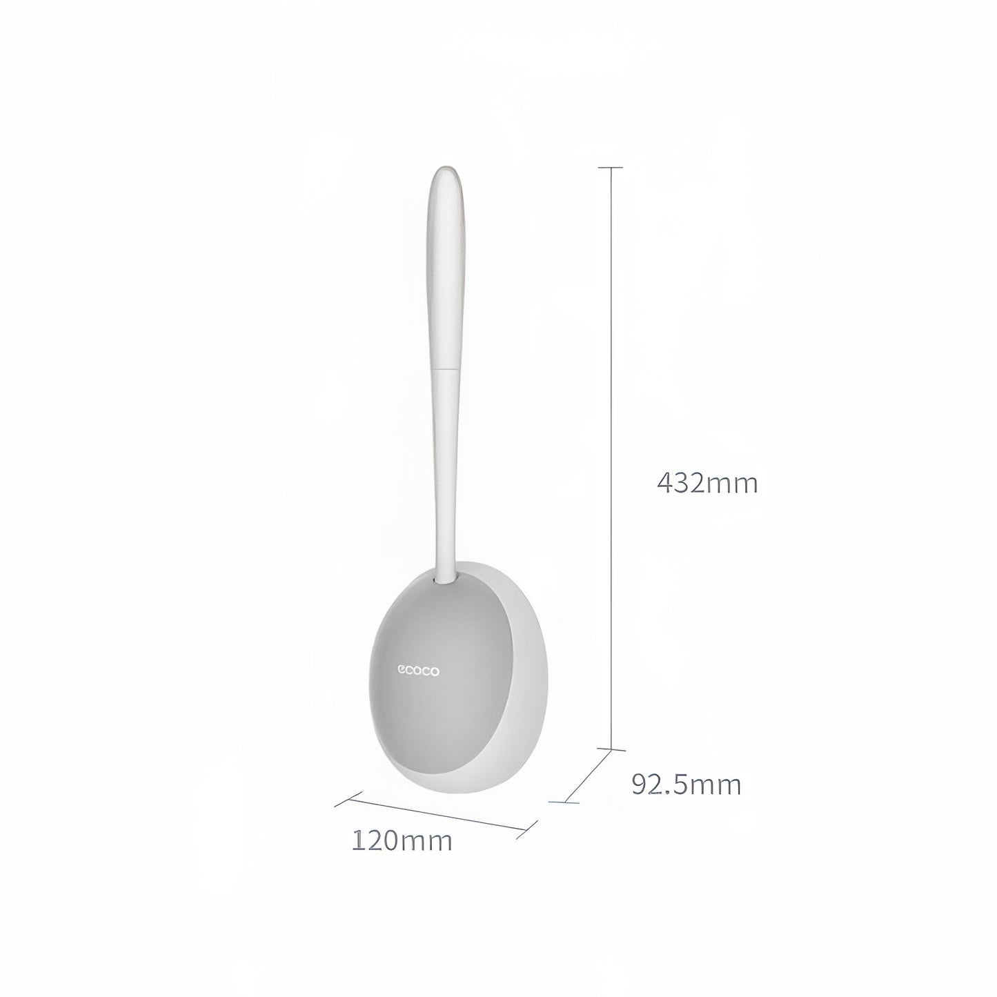 Brosse De Toilette Murale Avec Design Compact En Plastique