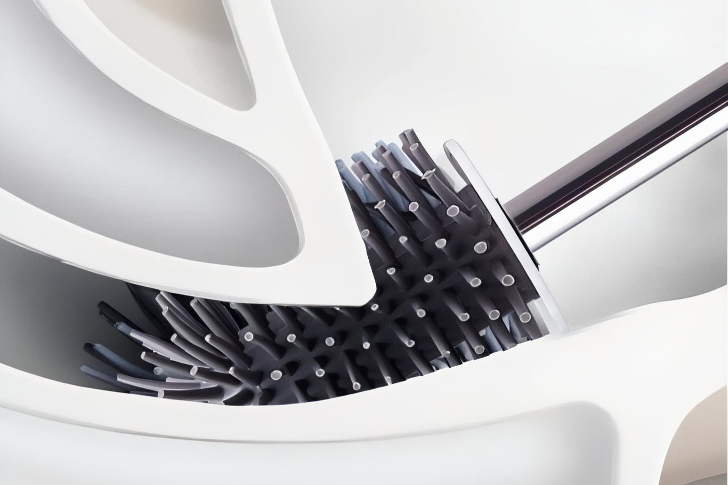 Brosse de Toilettes Géométrique en Acier Inoxydable