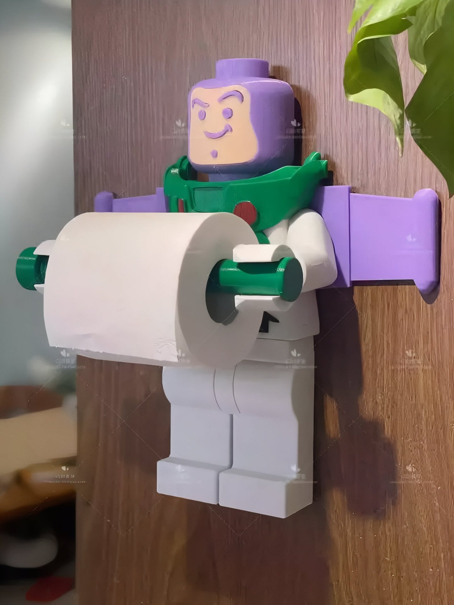 Support Murale Pour Papier Toilette Buzz L'Eclair