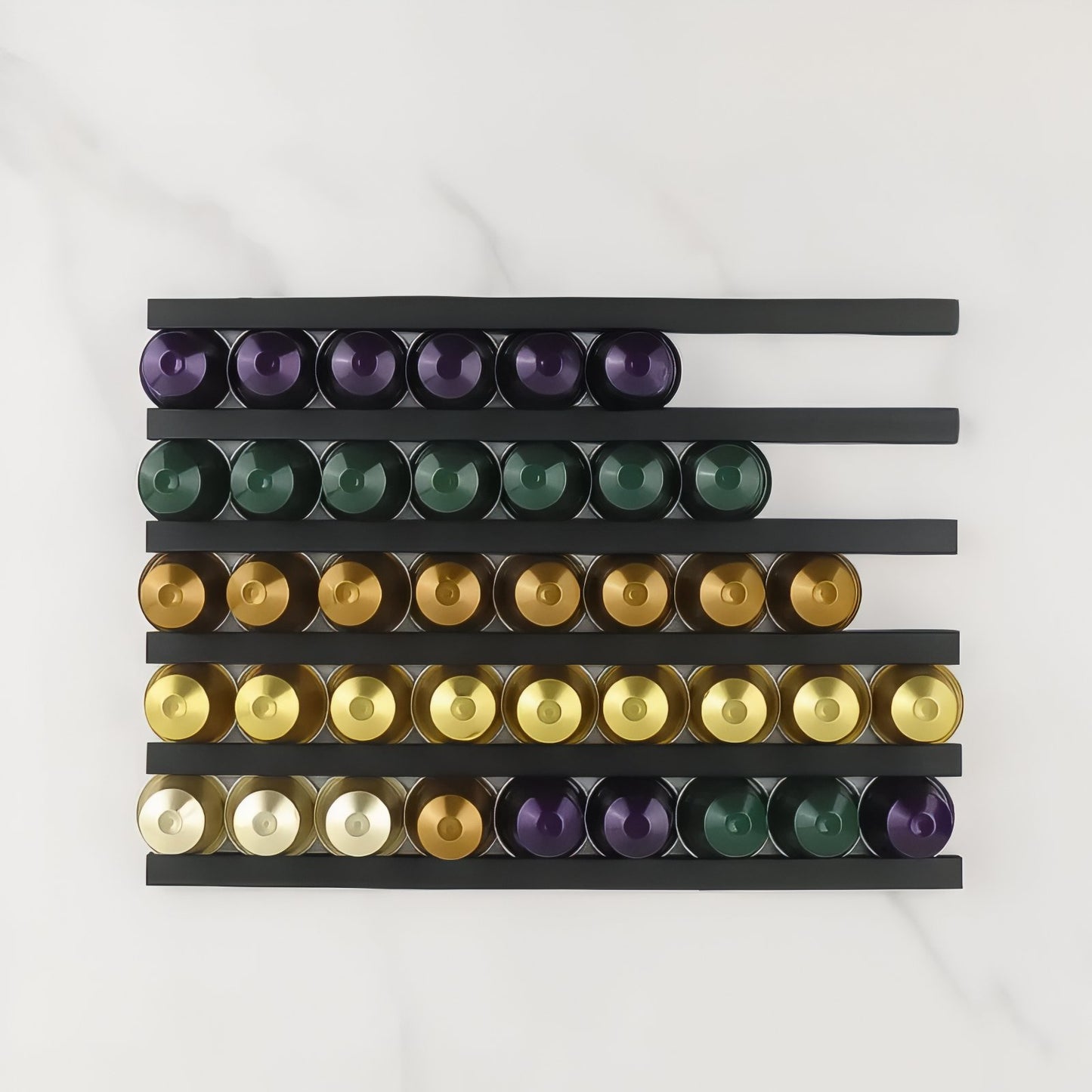 Porte-capsules Nespresso Mural