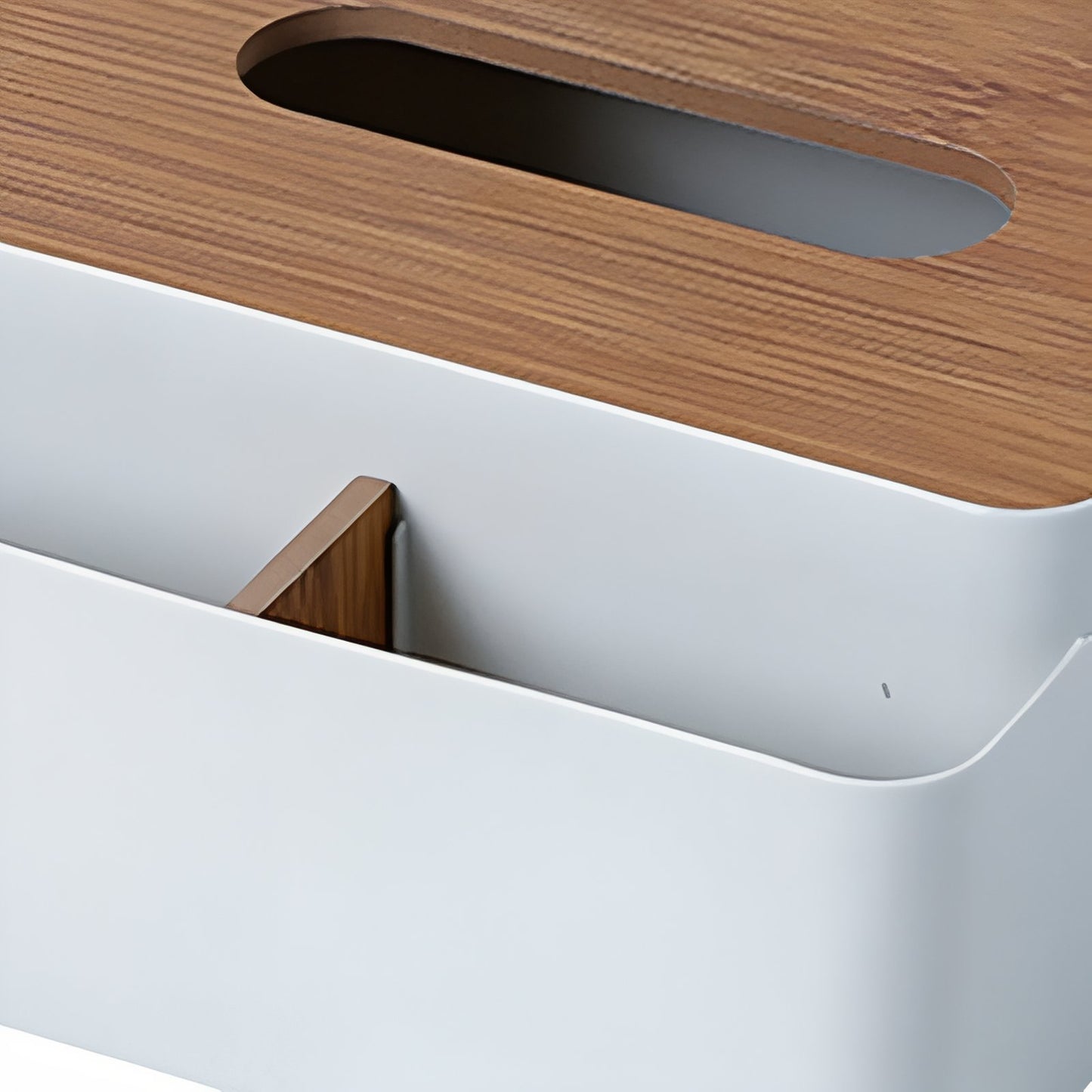 Distributeur De Mouchoirs Design Moderne Avec Couvercle En Bois