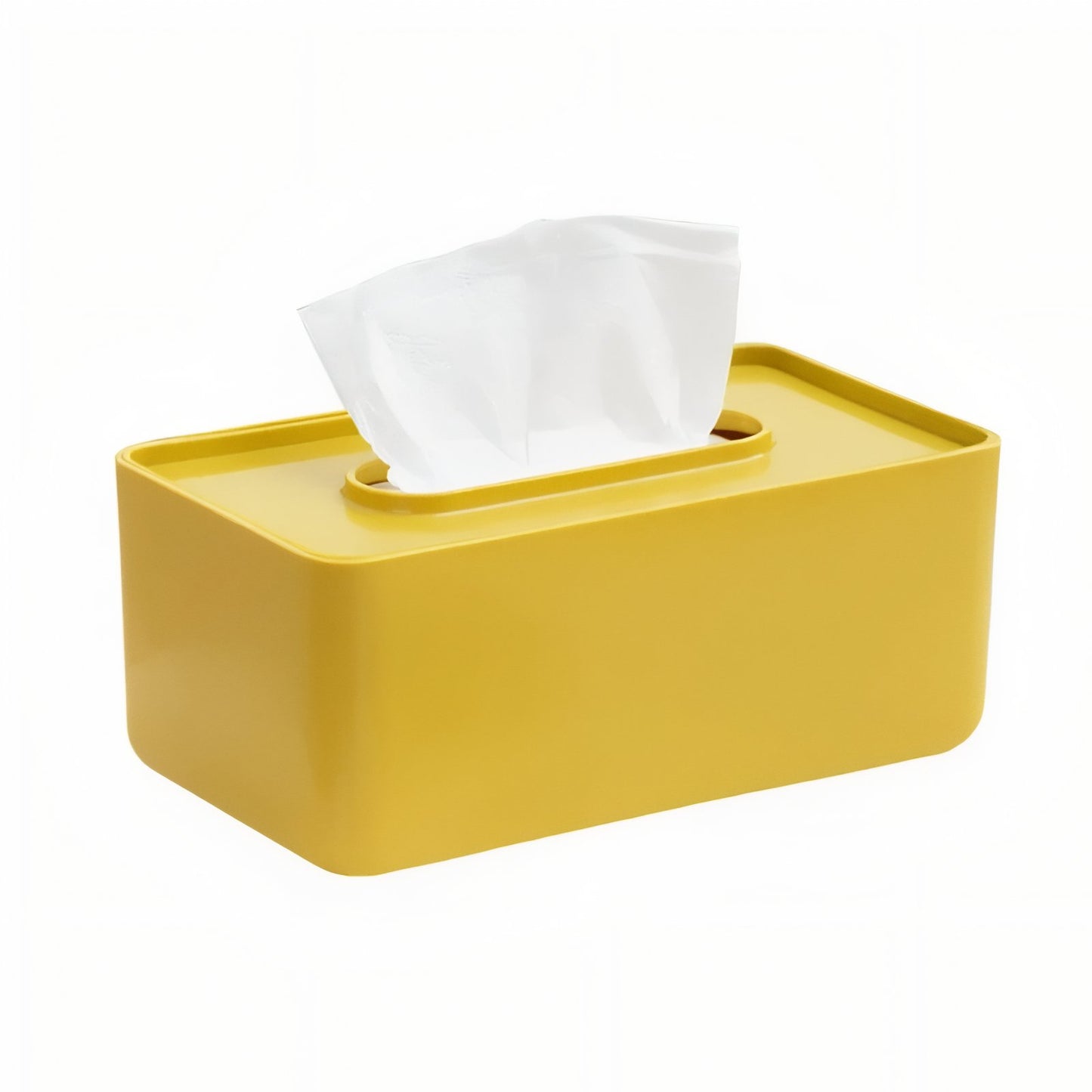 Boîte À Mouchoirs Rectangulaire En Plastique Multicolore