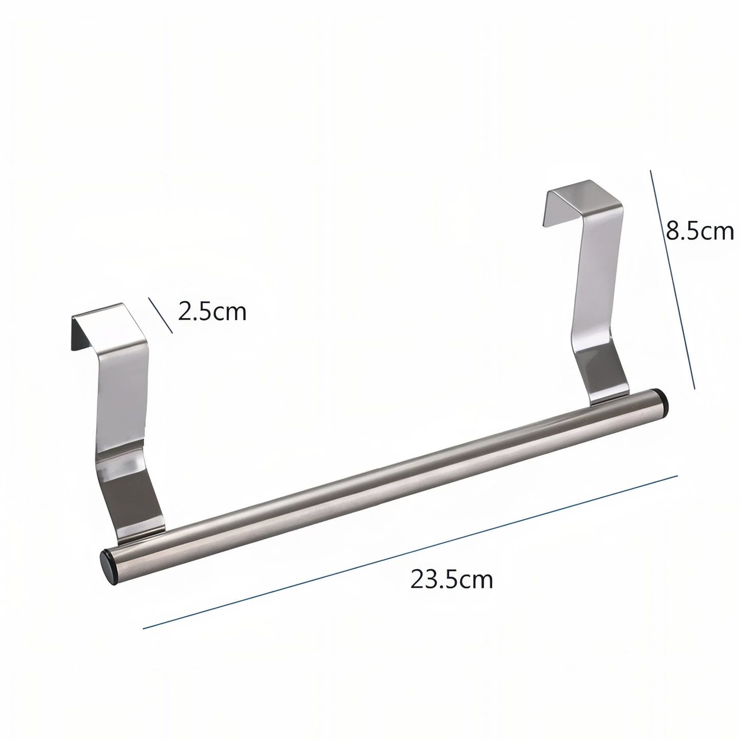 Porte-Serviette réglable en acier inoxydable