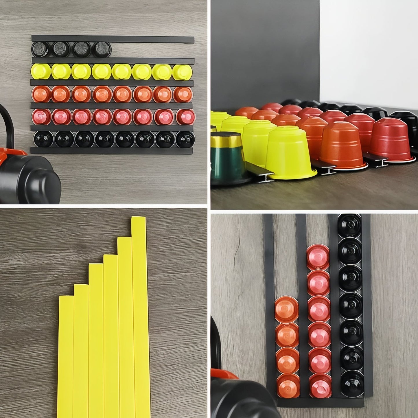 Porte-capsules Nespresso Mural