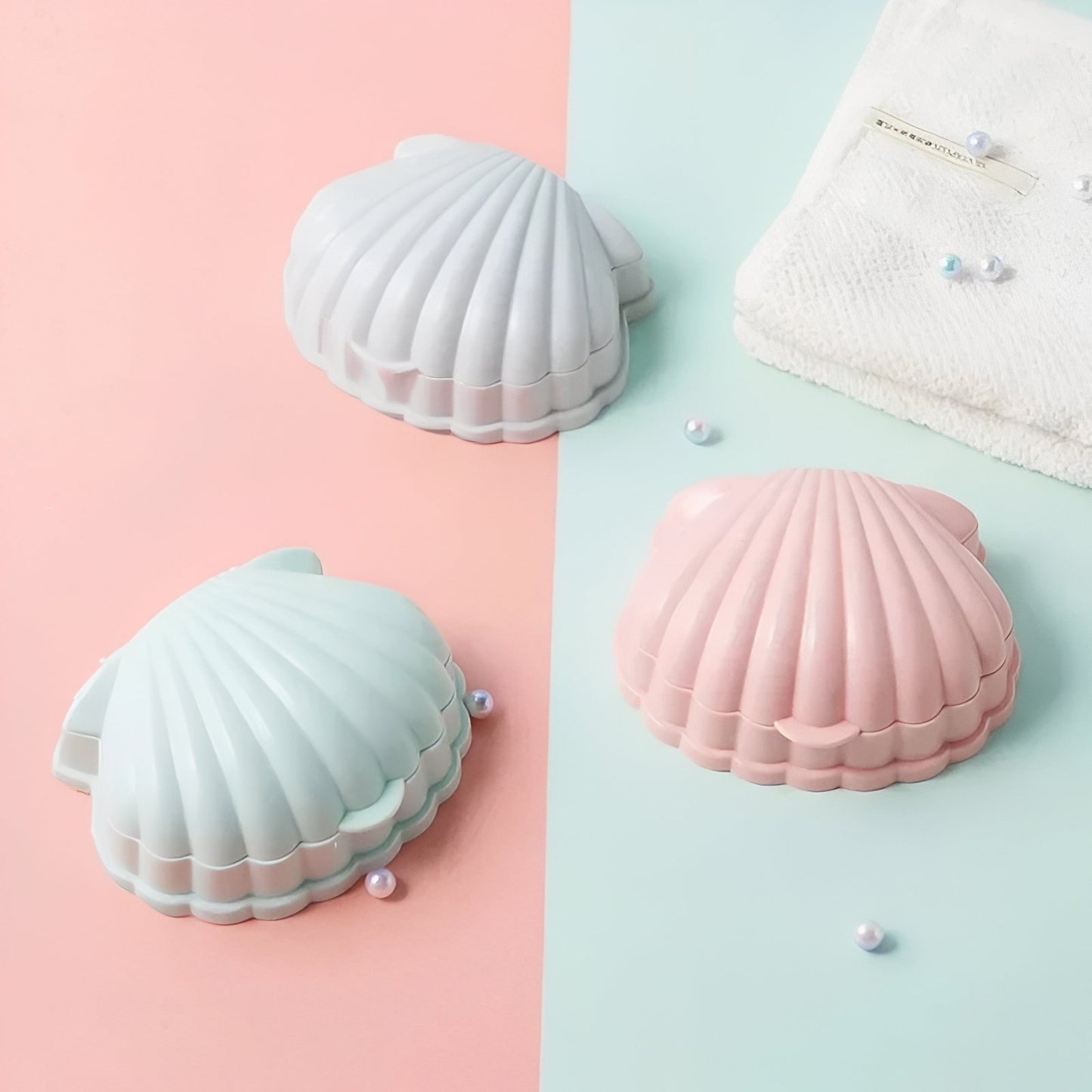 Boîte À Savon Coquillage Pour Voyage