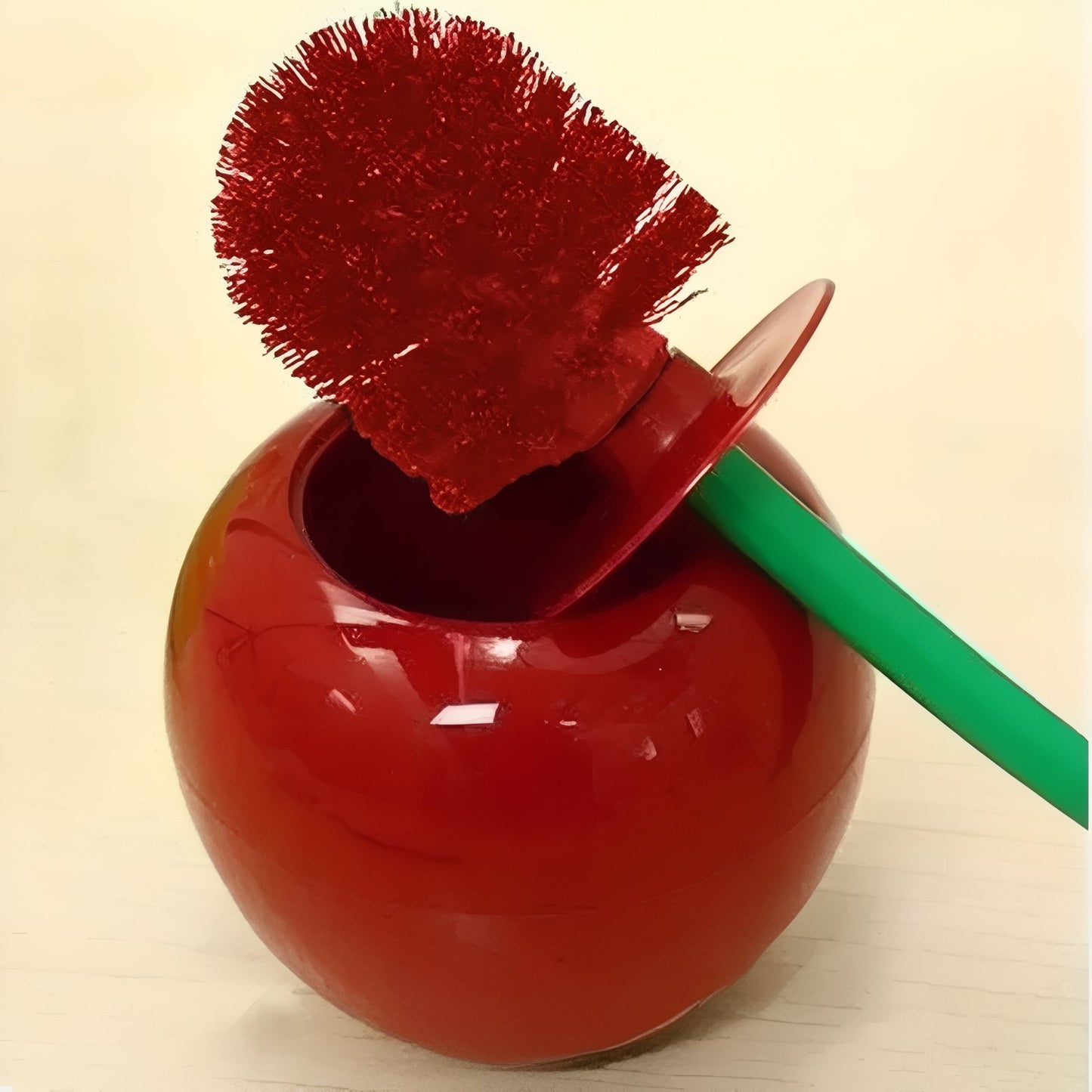 Brosse De Toilette En Forme De Cerise