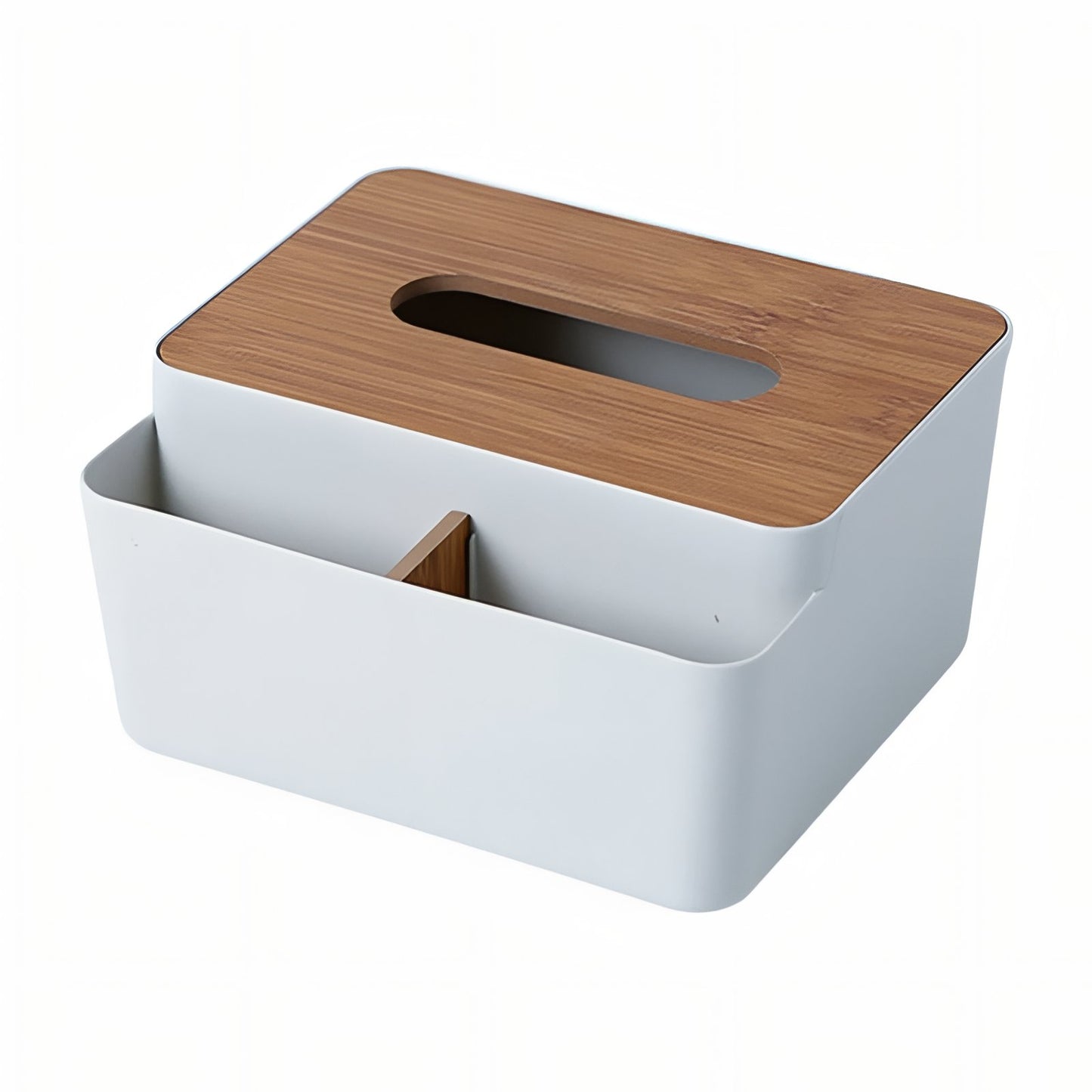 Distributeur De Mouchoirs Design Moderne Avec Couvercle En Bois