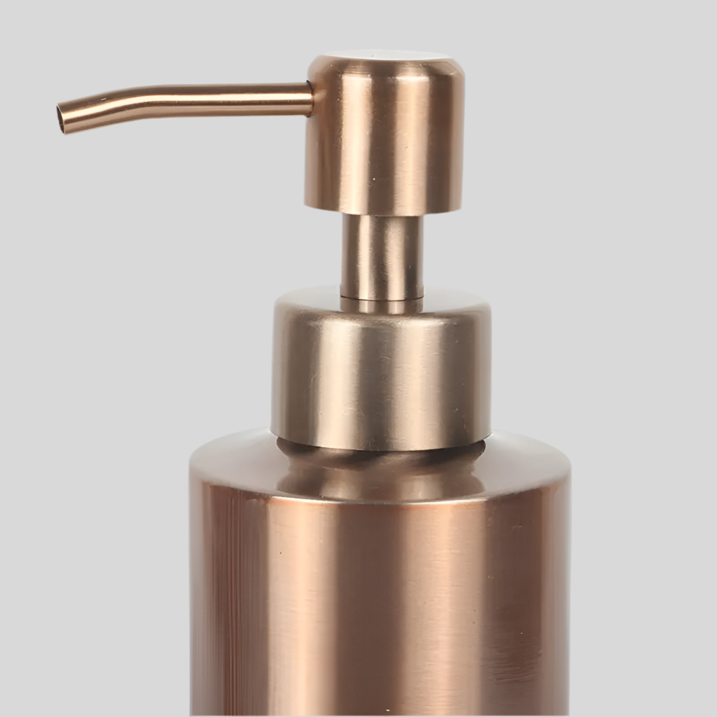 Distributeur De Savon Luxe En Métal Cuivré 250ml/350ml/550ml