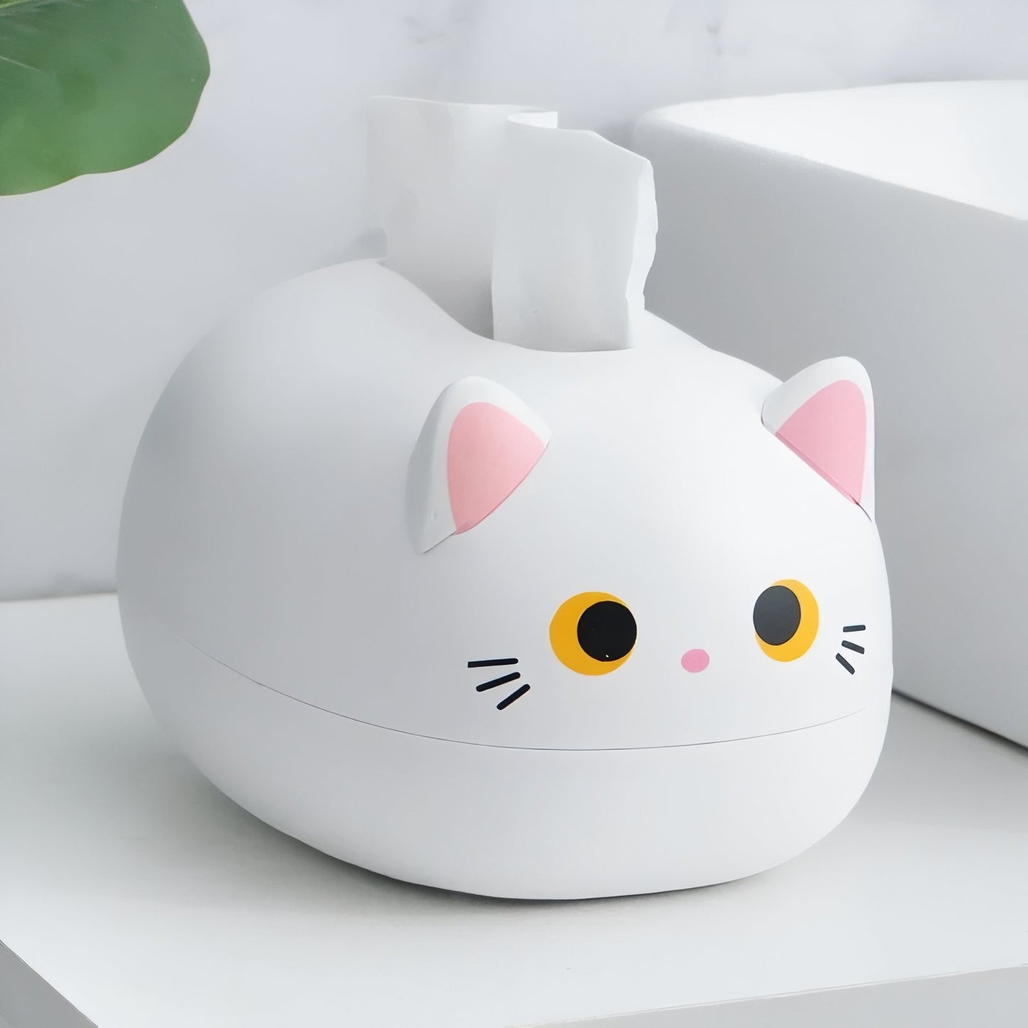 Boîte À Mouchoirs En Forme De Chat