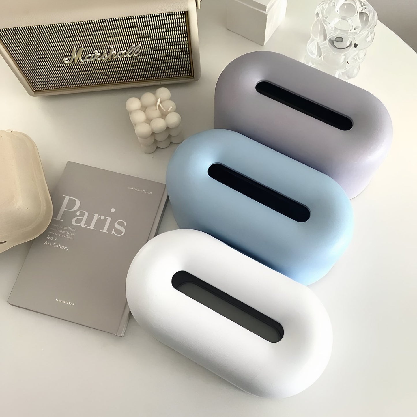 Boîte À Mouchoirs Design Minimaliste