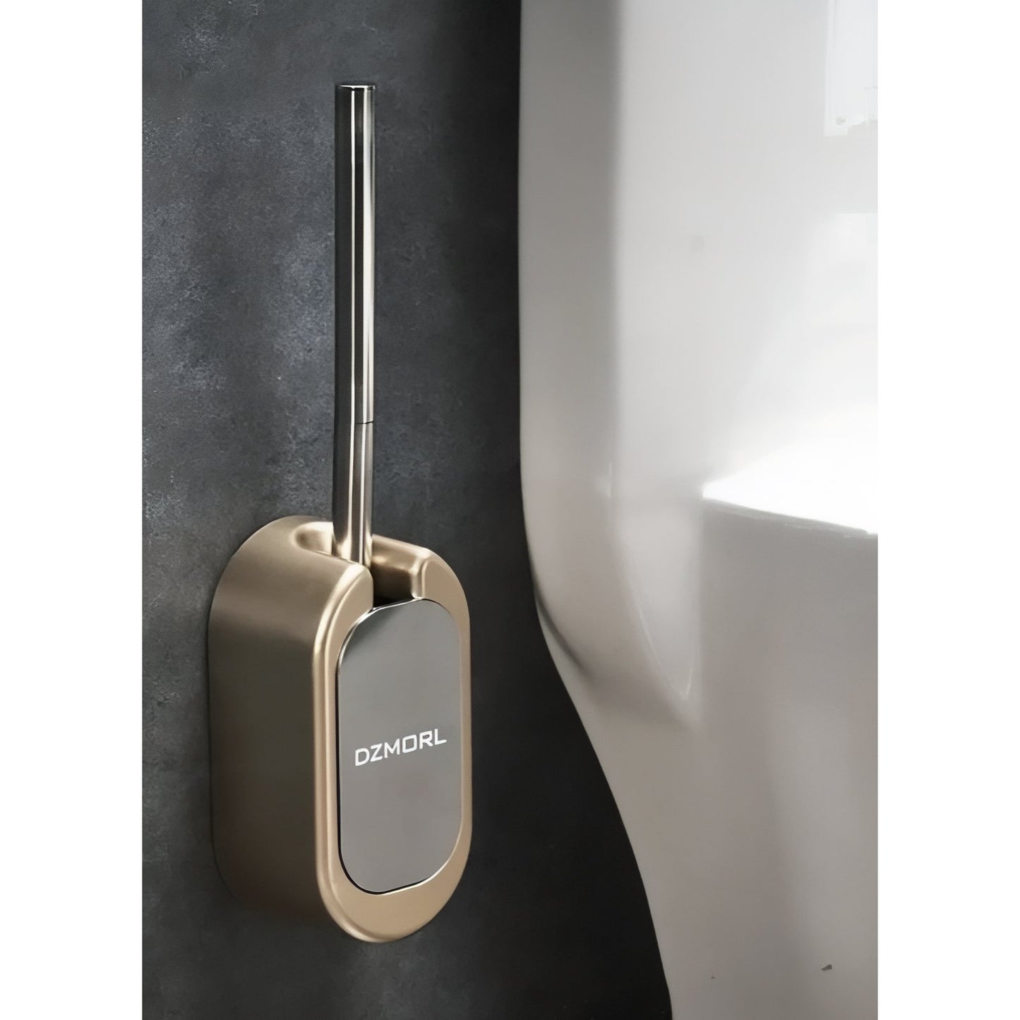 Brosse De Toilette Murale En Acier Inoxydable