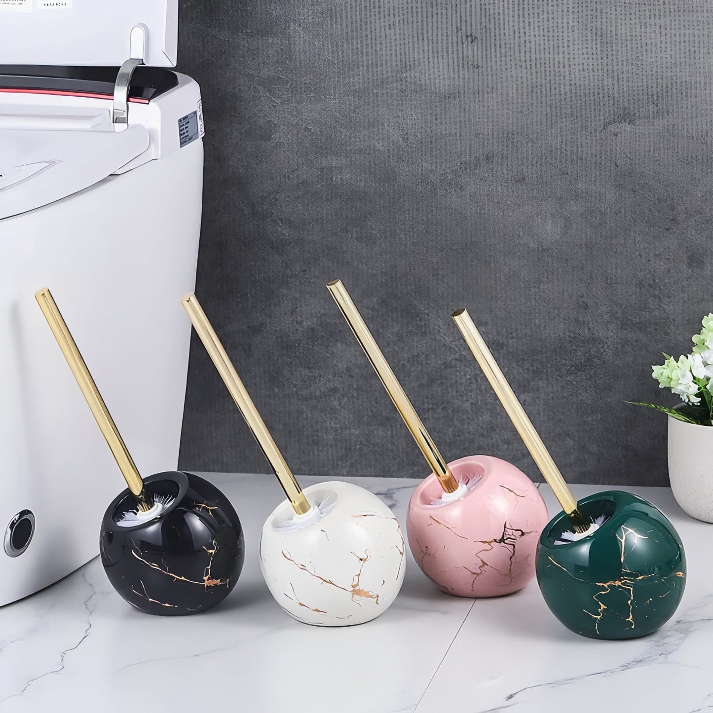 Brosse De Toilette de Forme Ronde