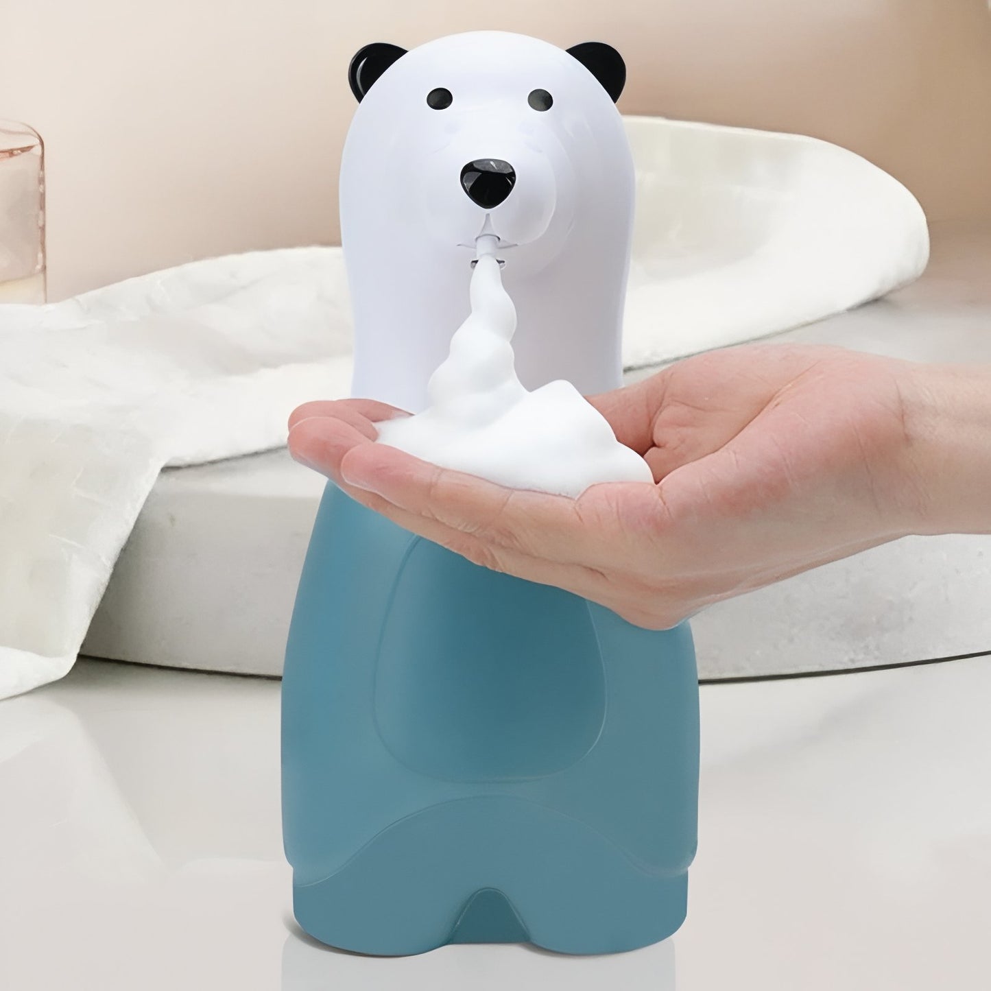 Distributeur De Savon Automatique En Forme D'Ours