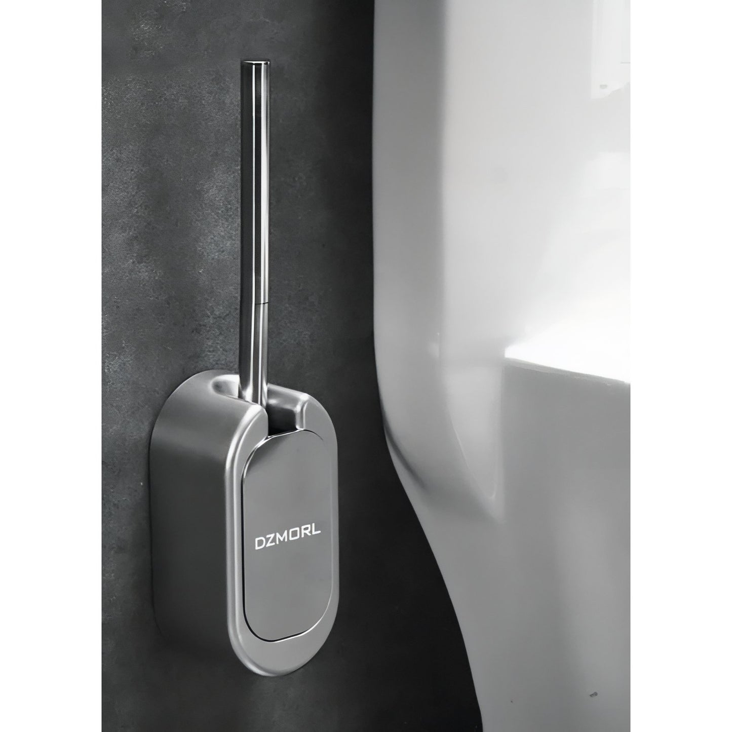 Brosse De Toilette Murale En Acier Inoxydable