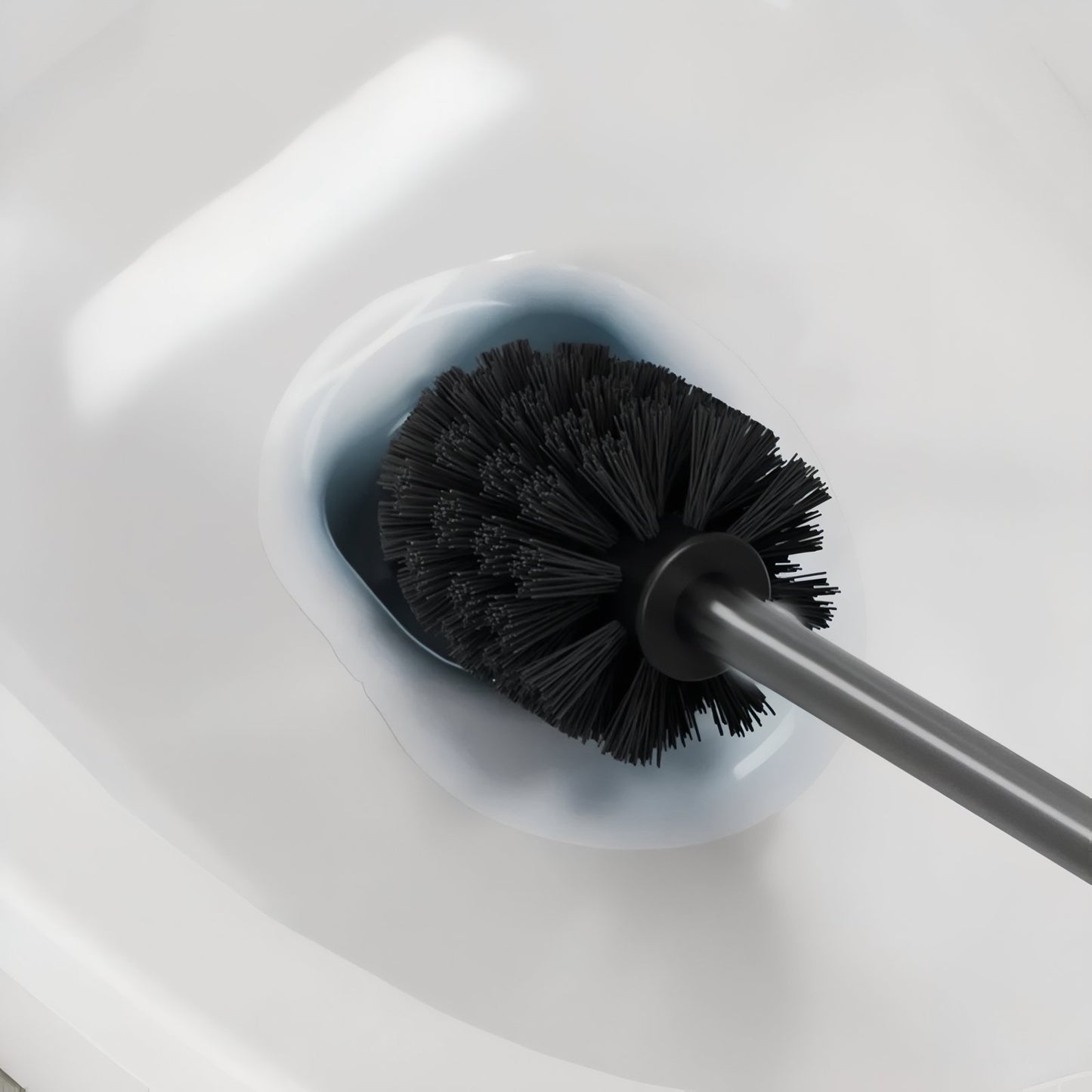 Brosse De Toilette Murale En Acier Inoxydable Avec Aération
