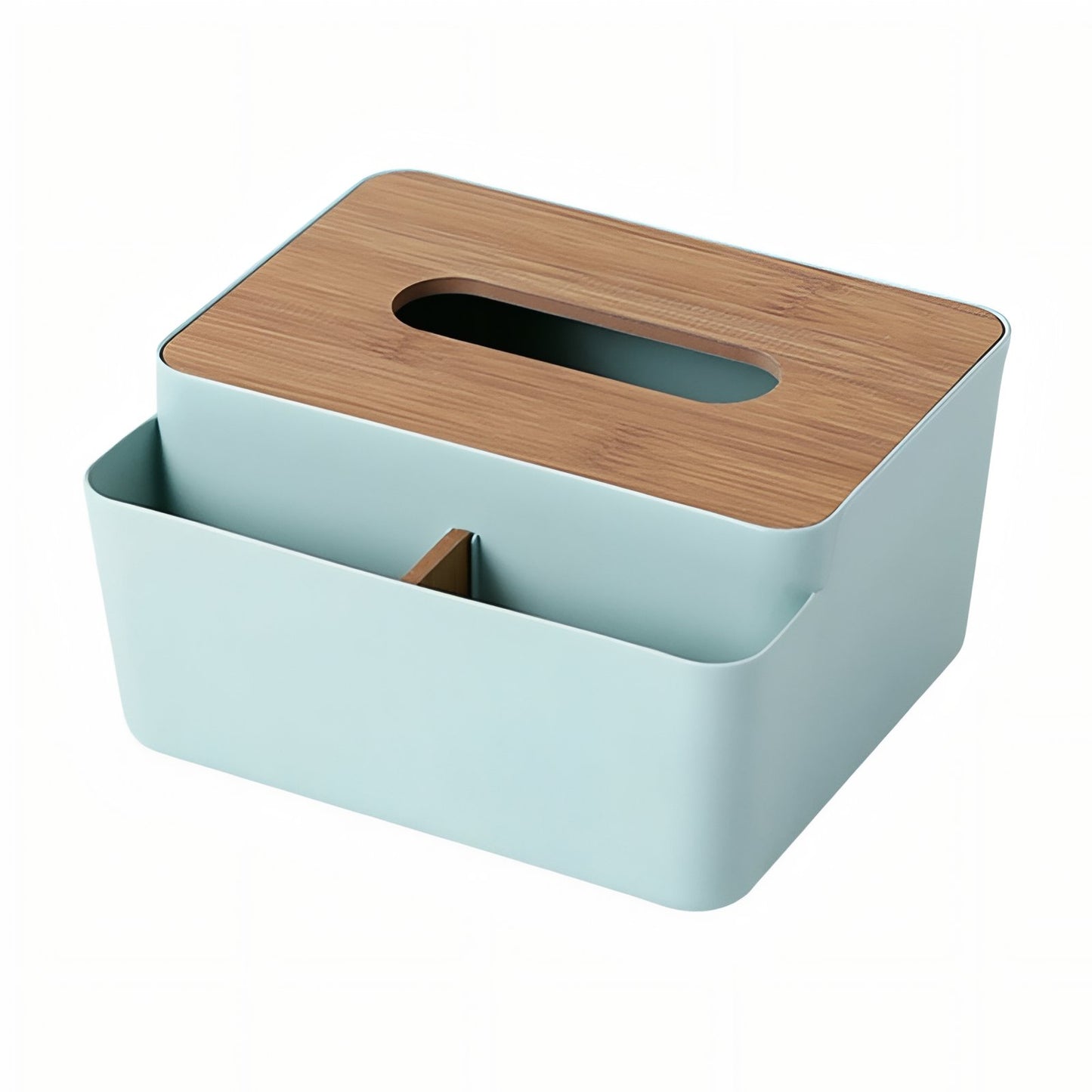 Distributeur De Mouchoirs Design Moderne Avec Couvercle En Bois