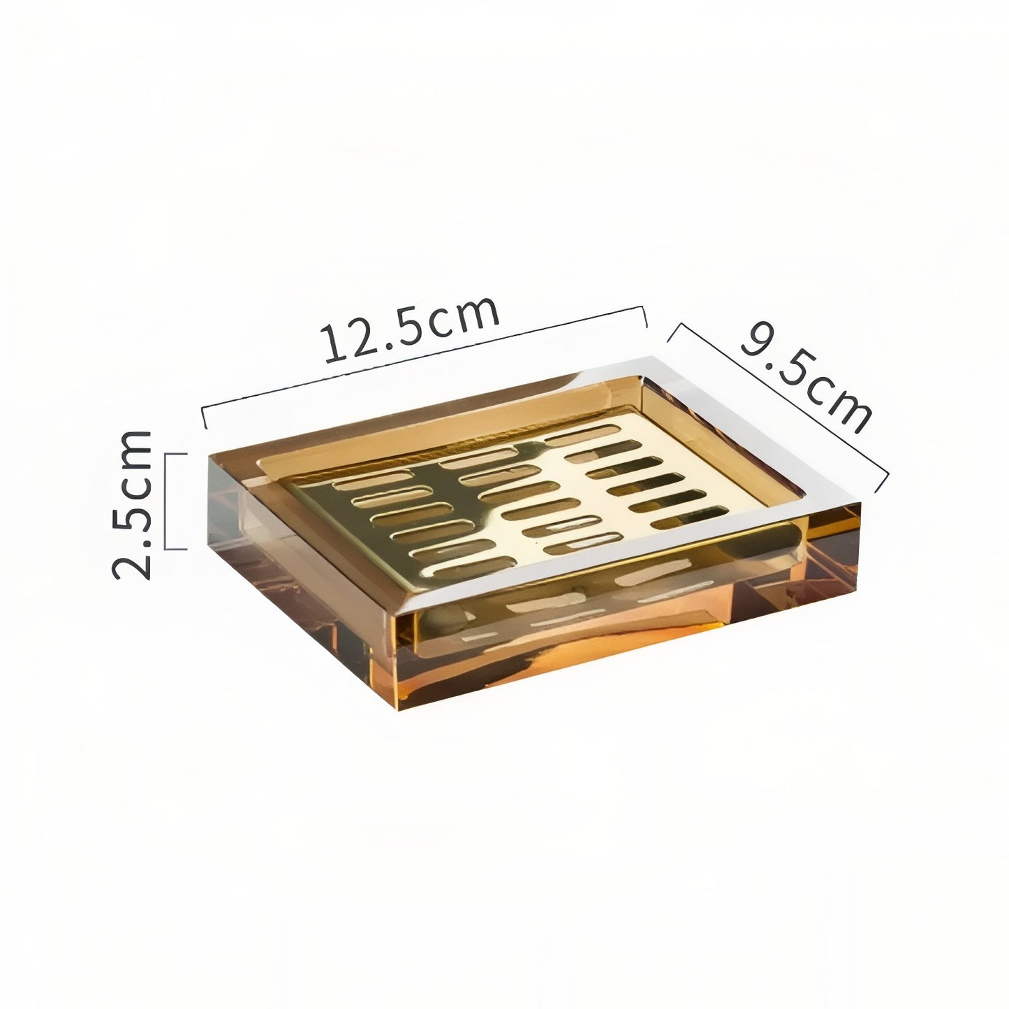 Accessoires De Salle De Bain Luxe En Cristal Noir Et Reflets Brillants