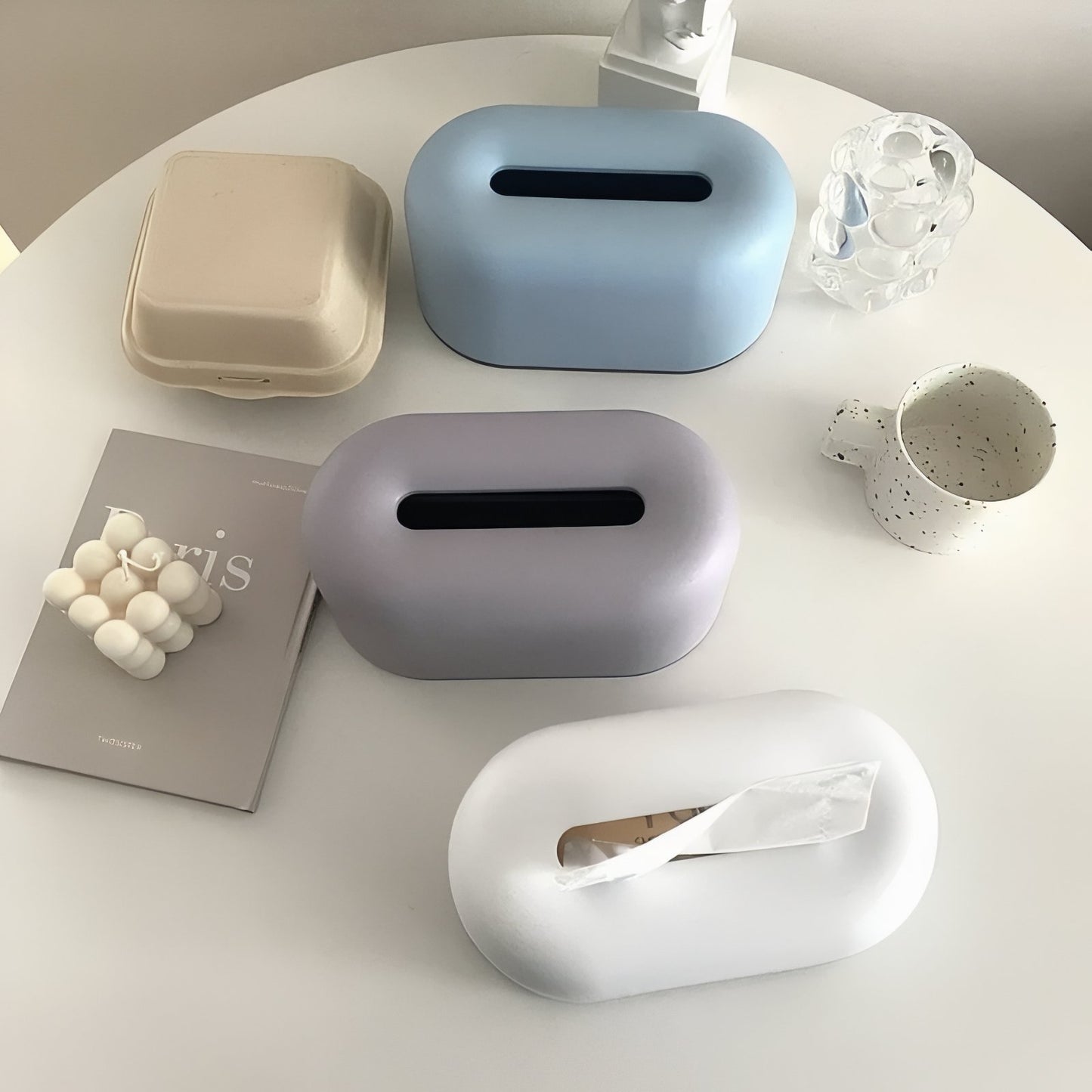 Boîte À Mouchoirs Design Minimaliste