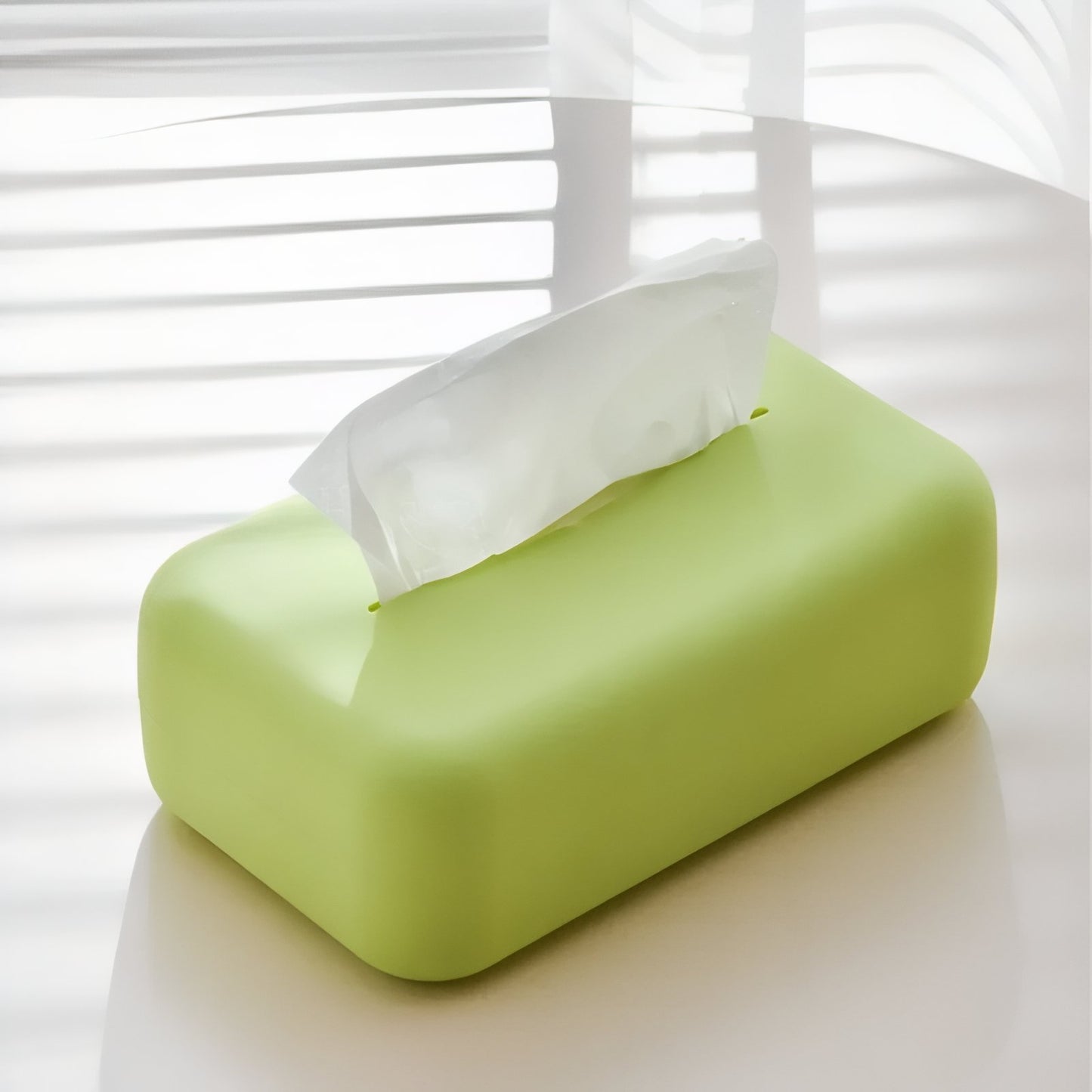 Boîte À Mouchoirs Rectangulaire Simple Et Coloré