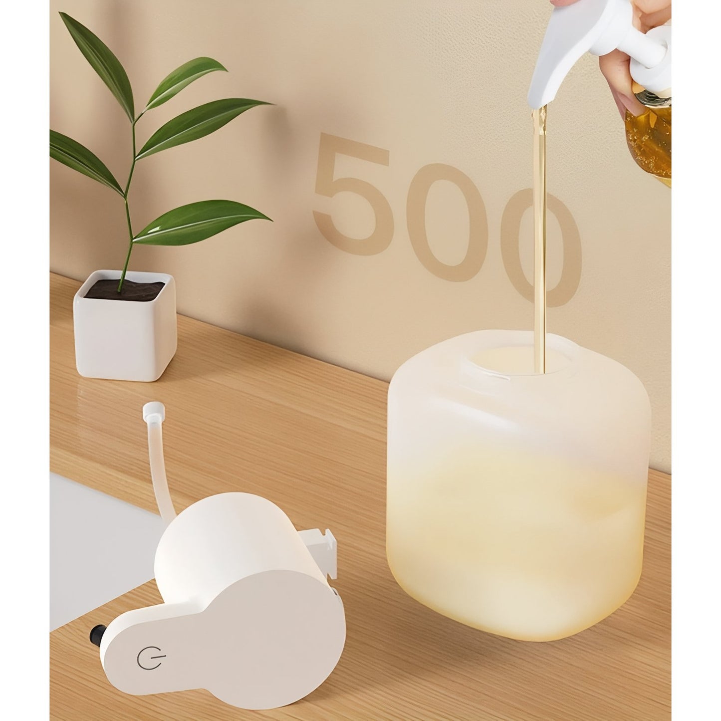 Distributeur De Savon Mousse Automatique Design Compact 750 ML