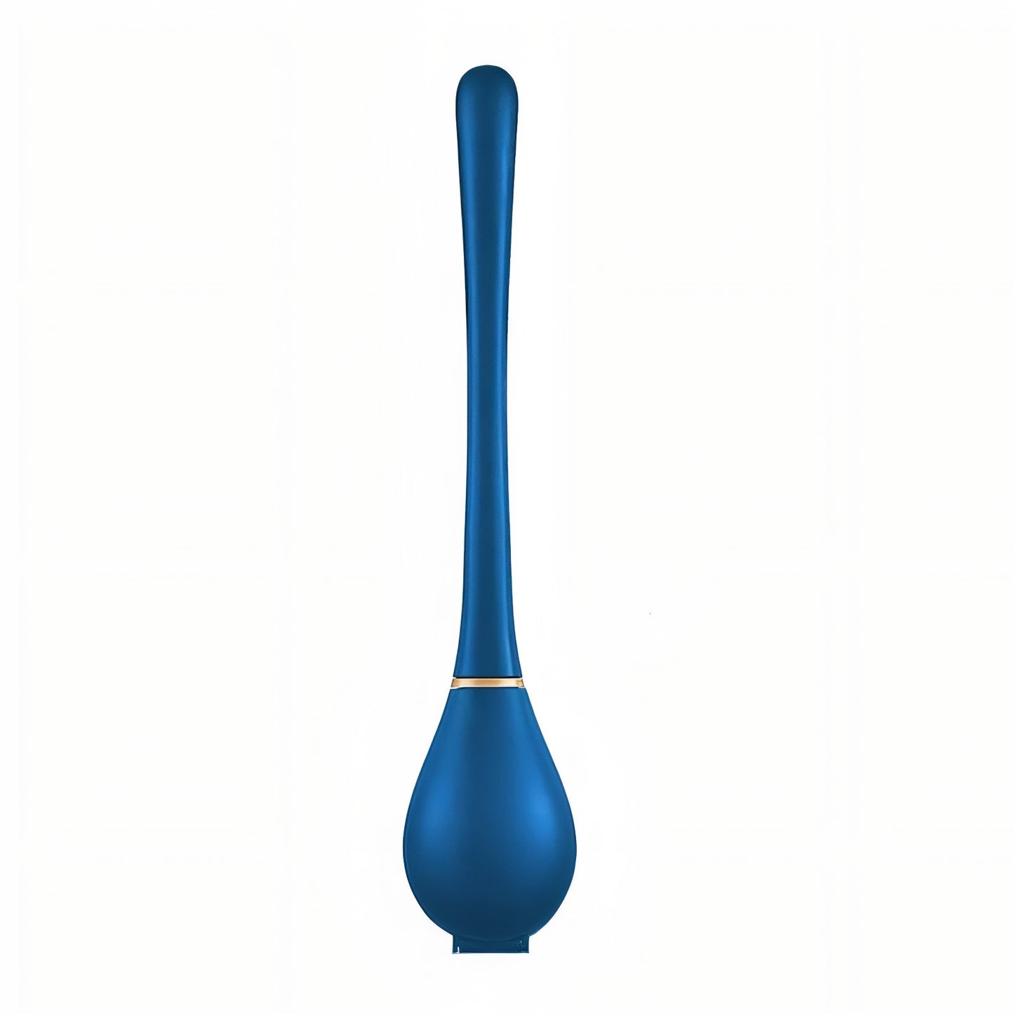 Brosse De Toilette Bleu Avec Détails Dorés