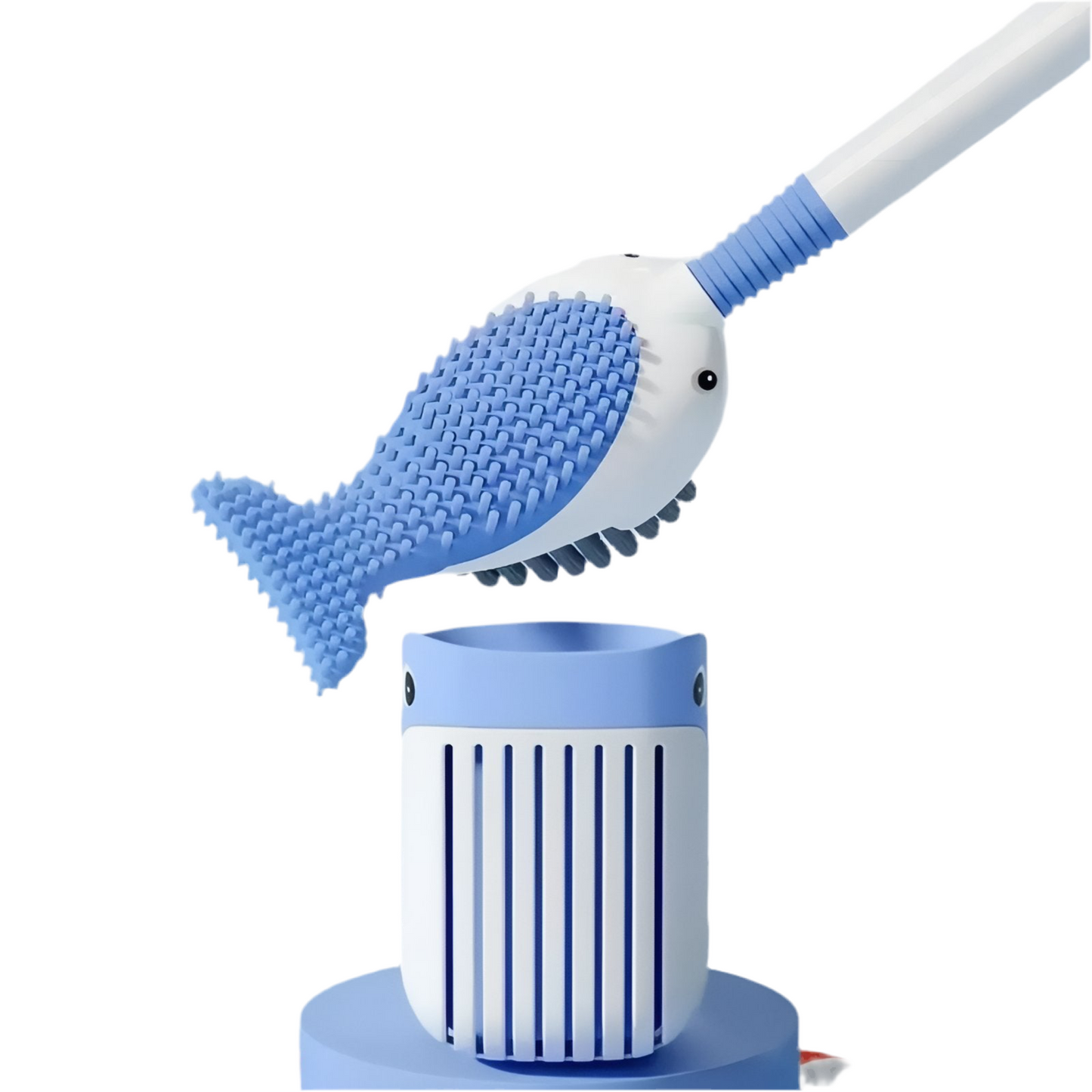 Brosse De Toilettes en Forme de Poisson