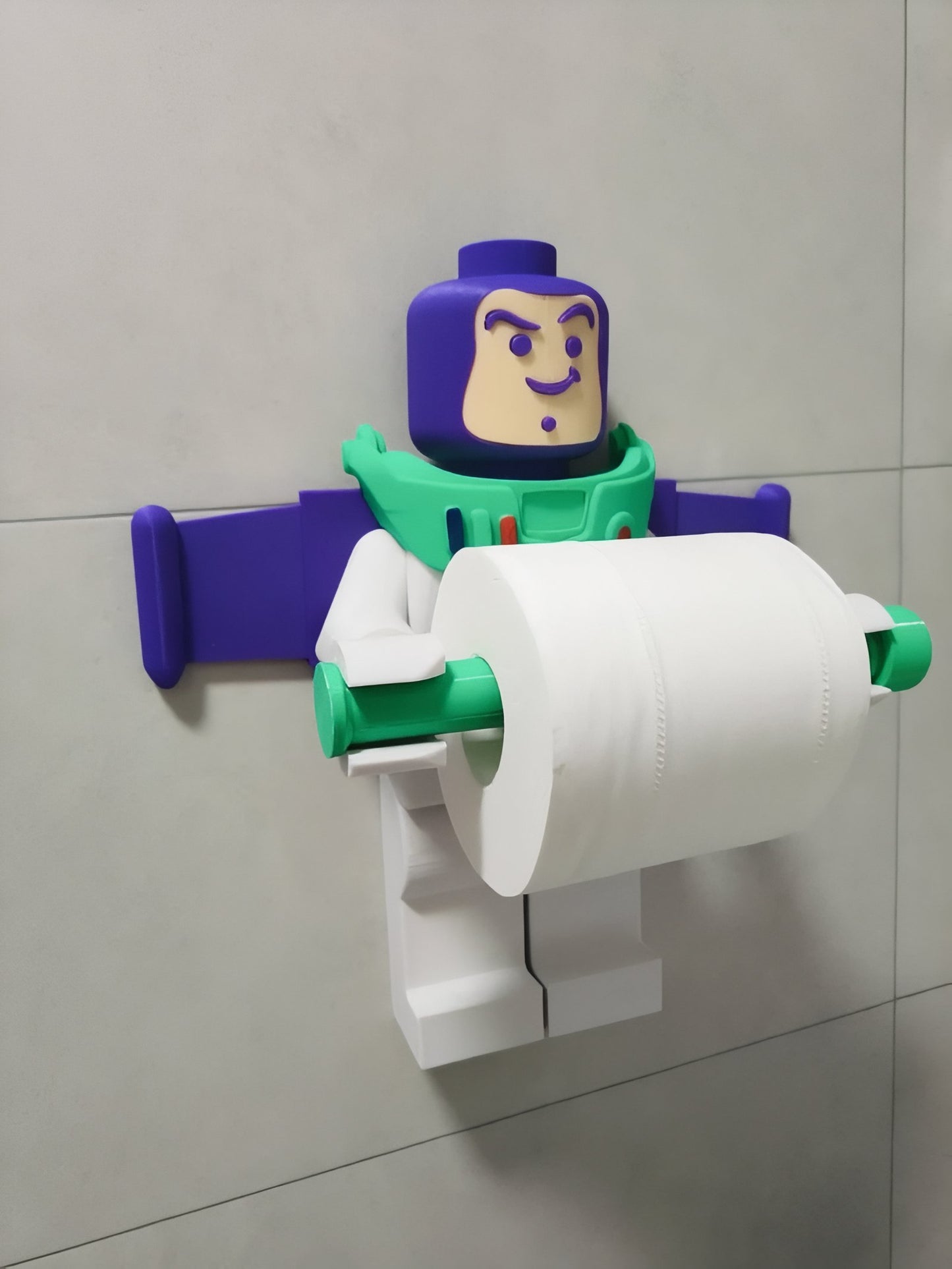 Support Murale Pour Papier Toilette Buzz L'Eclair