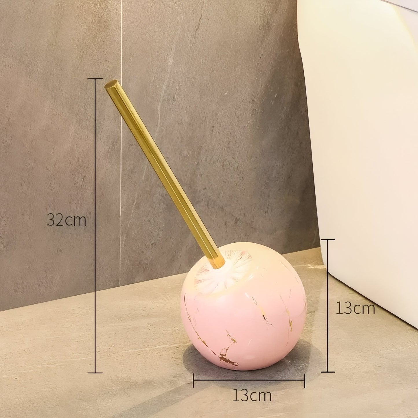 Brosse De Toilette de Forme Ronde