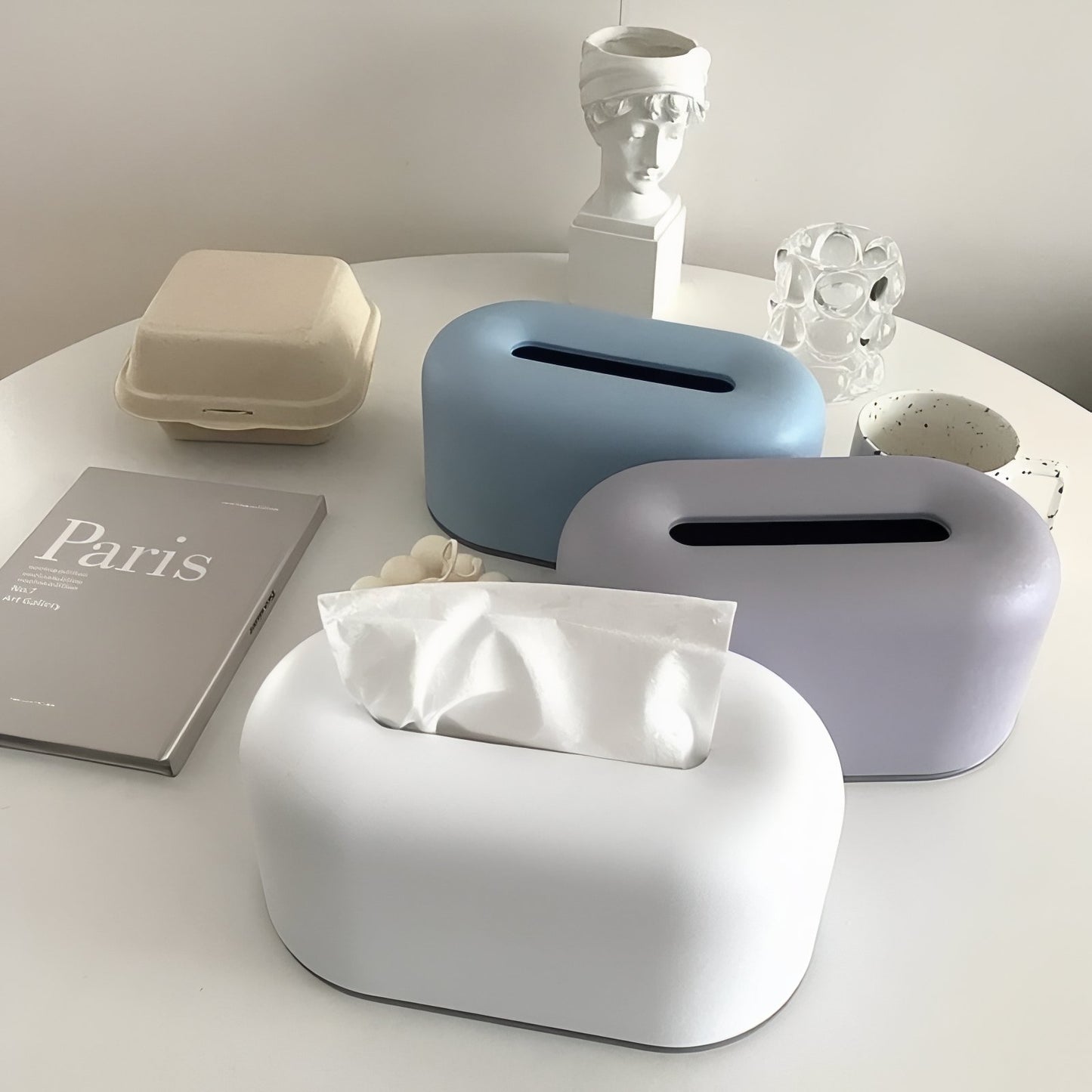 Boîte À Mouchoirs Design Minimaliste