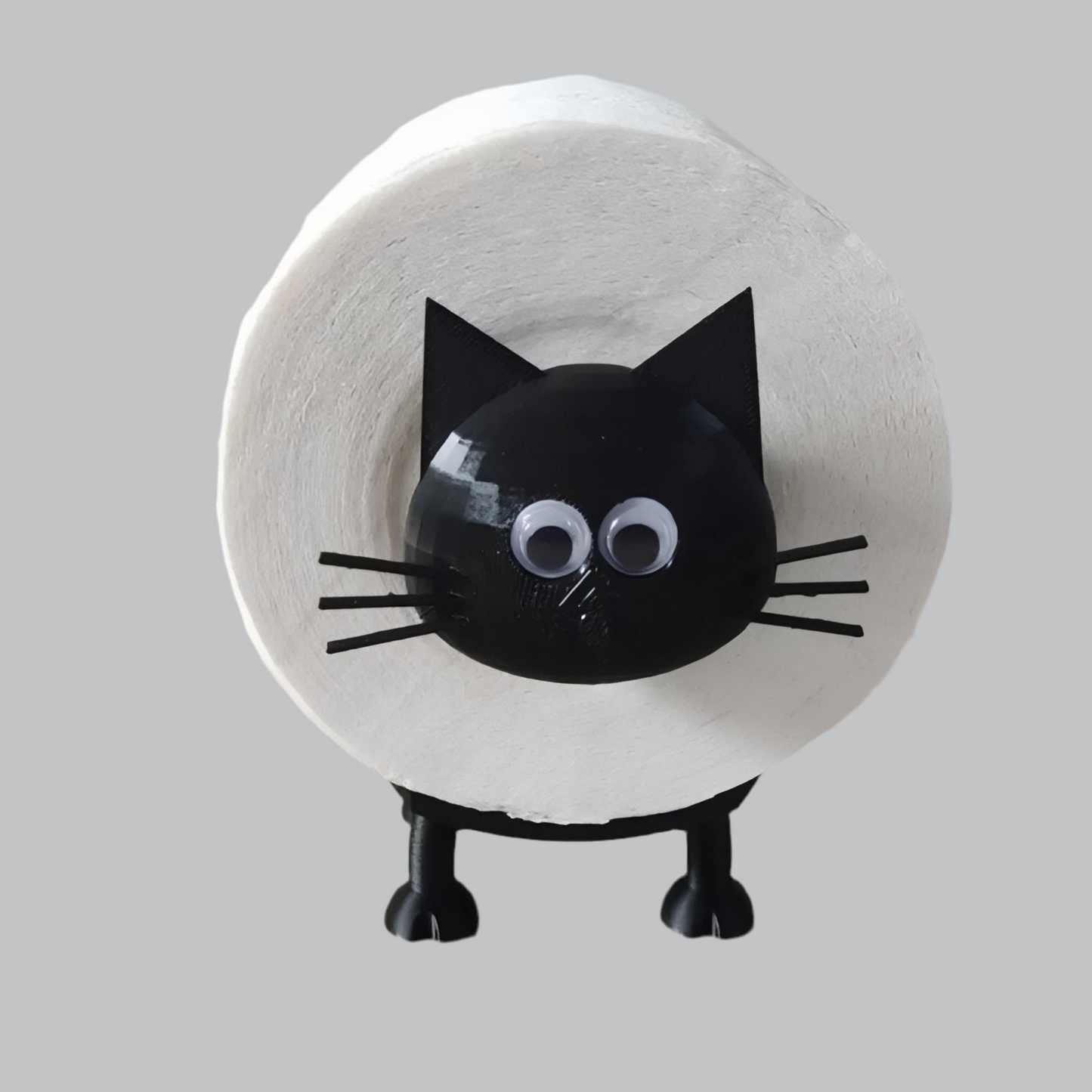 Distributeur De Papier Toilette Chat Animé Décoratif