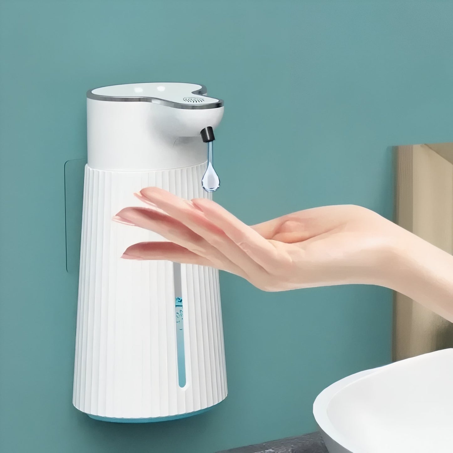 Distributeur De Savon Automatique Étanche Avec Mousse Rapide