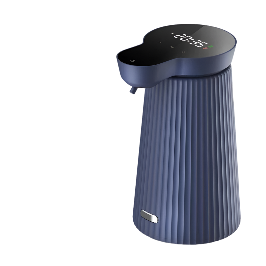 Distributeur De Savon Intelligent Bleu Avec Écran Tactile