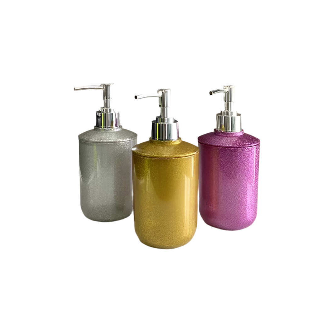 Distributeur De Savon Rechargeable Pailleté 320 ML