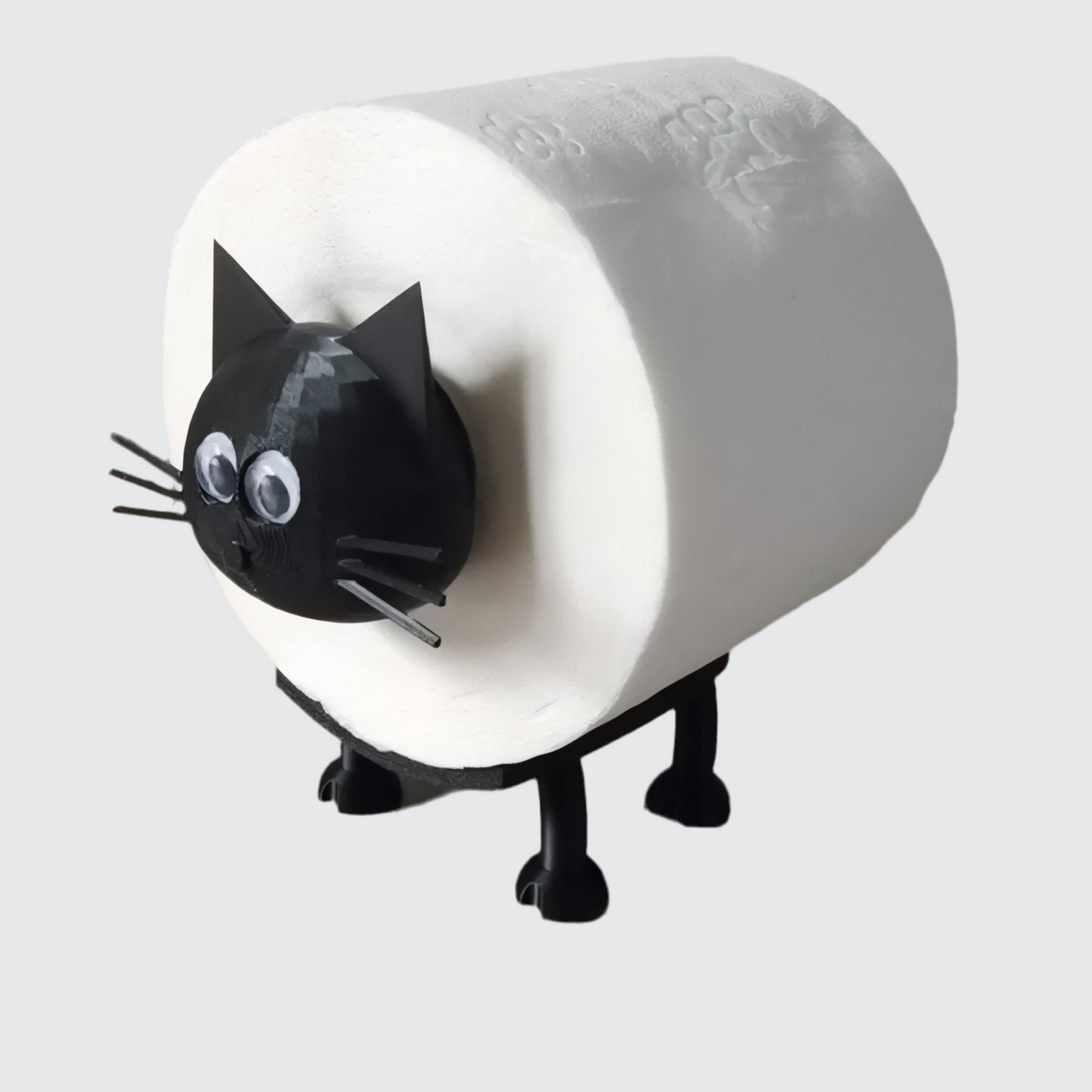 Distributeur De Papier Toilette Chat Animé Décoratif
