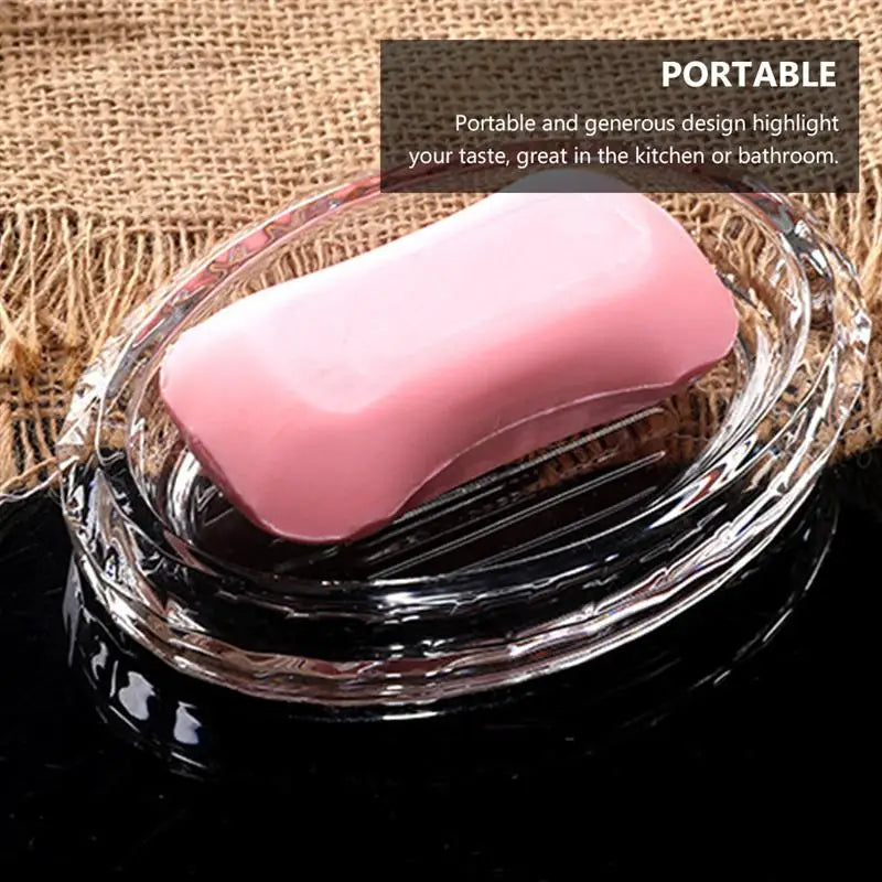 Porte-Savon En Acrylique Transparent