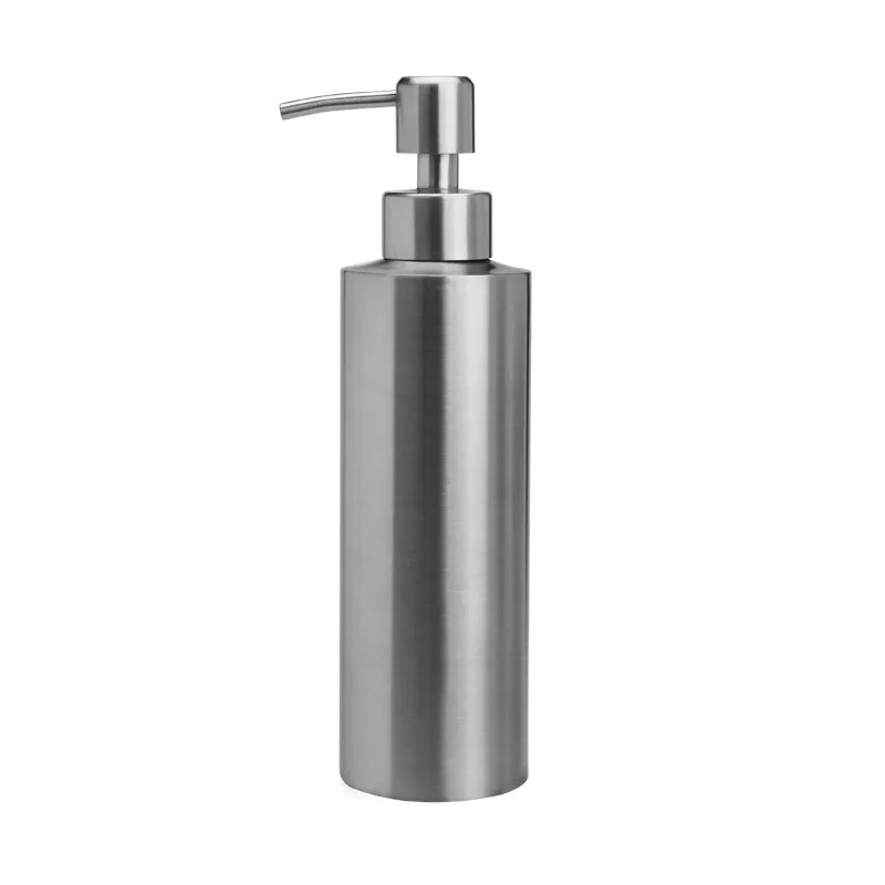 Distributeur De Savon Luxe En Métal Argenté 250ml/350ml/550ml