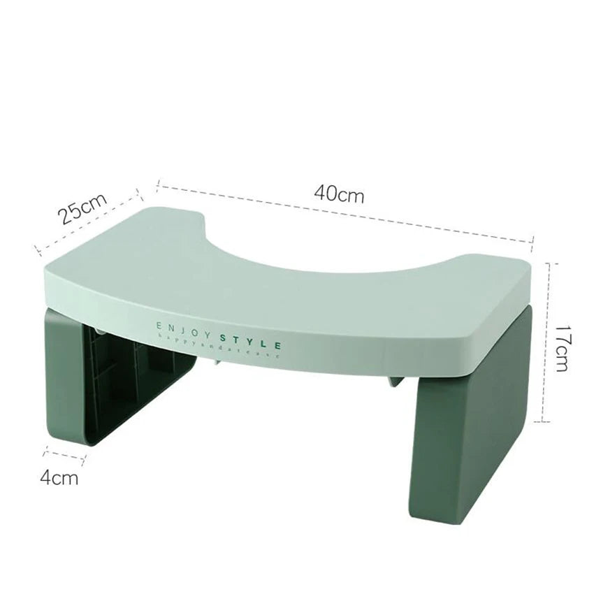 Tabouret Repose-Pieds Ergonomique Pour Toilette