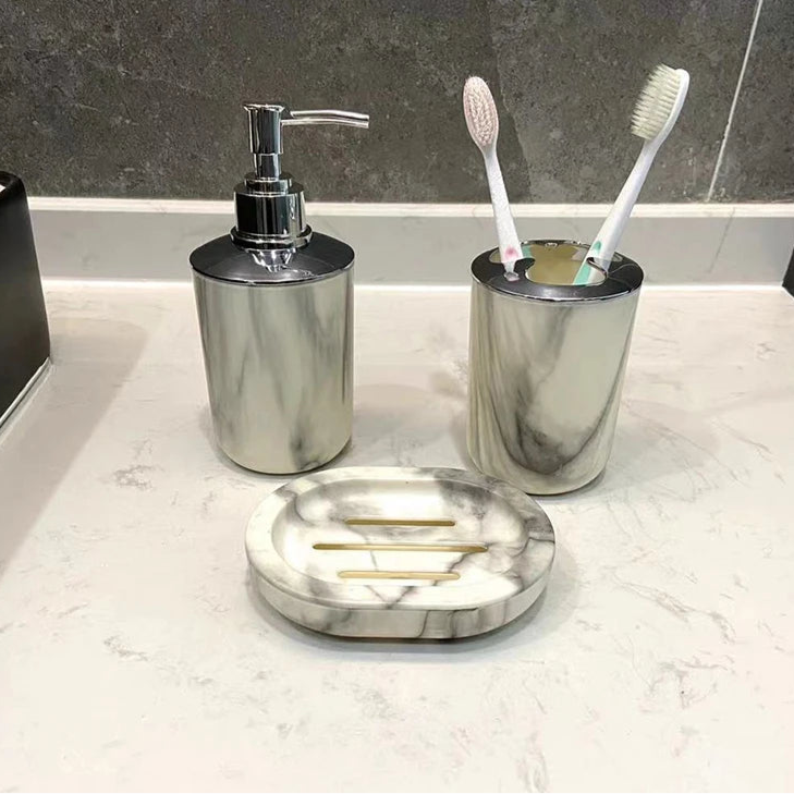 Kit Accessoires Salle de Bain de 3 éléments