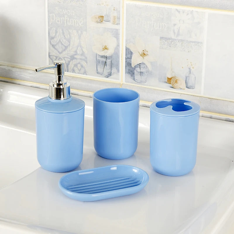 Kit Accessoires Salle de Bain en plastique