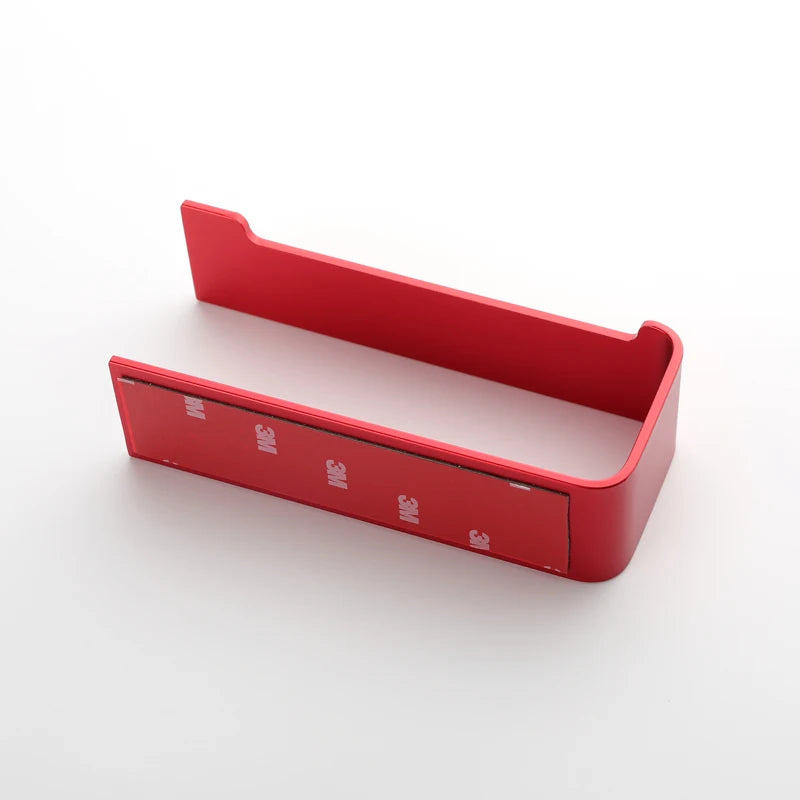 Porte Papier Toilette Rouge En Aluminium