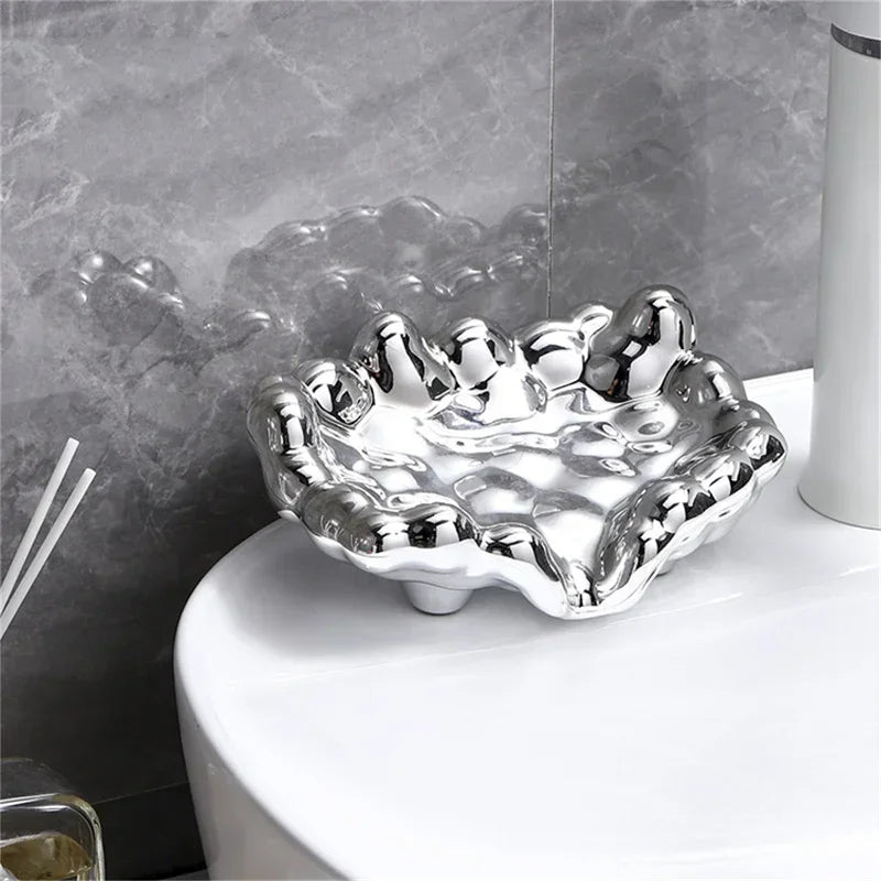 Porte-Savon En Forme D'Éclaboussure Design Chic
