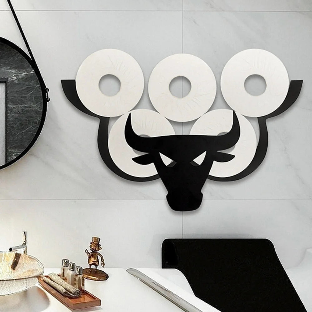 Porte Papier Toilette Murale Représentant des Animaux