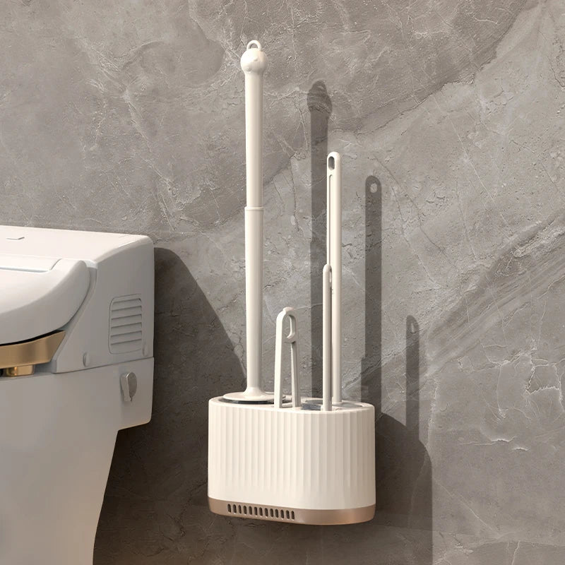 Kit Brosse de Toilette 4 en 1