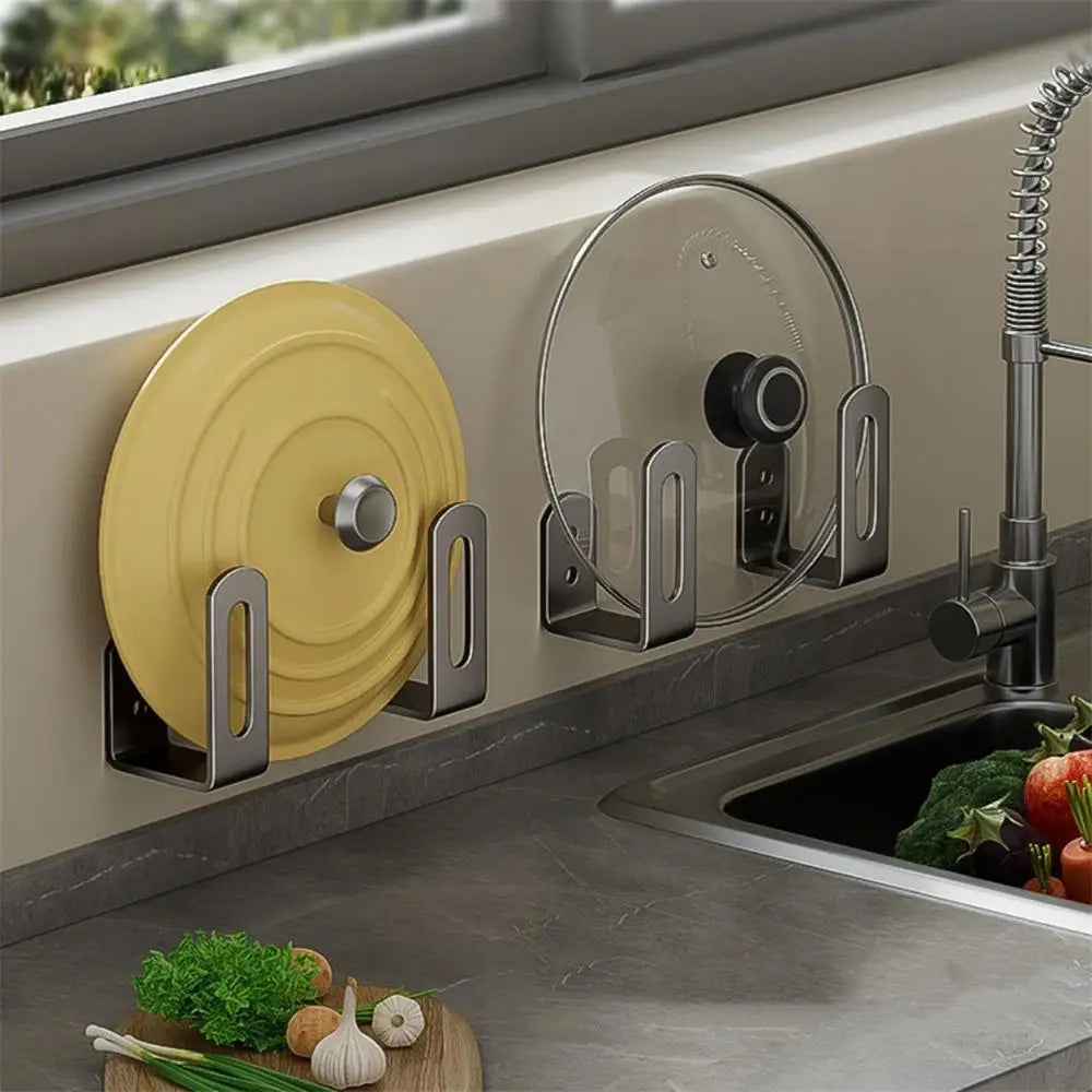 Porte Ustensile, Couvercles Et Planche À Découper En Acier Inoxydable