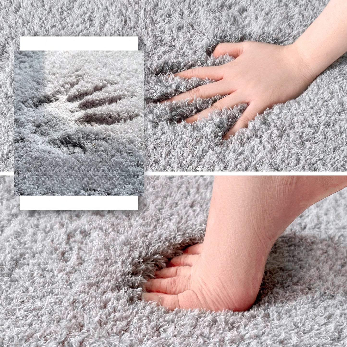 Tapis De Salle De Bain Antidérapant En Forme Arrondie