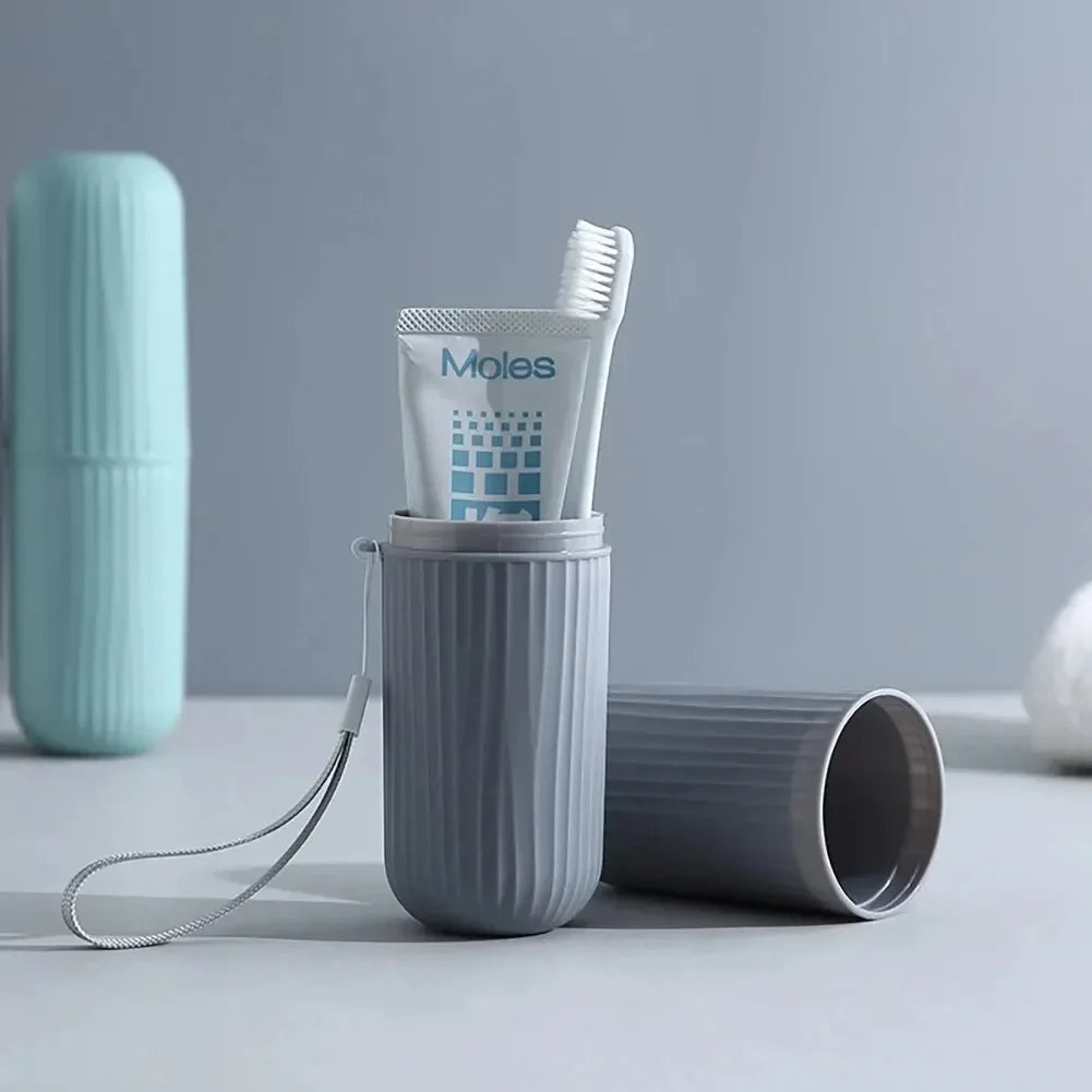 Étui De Voyage Pour Brosse À Dents En Plastique Rigide