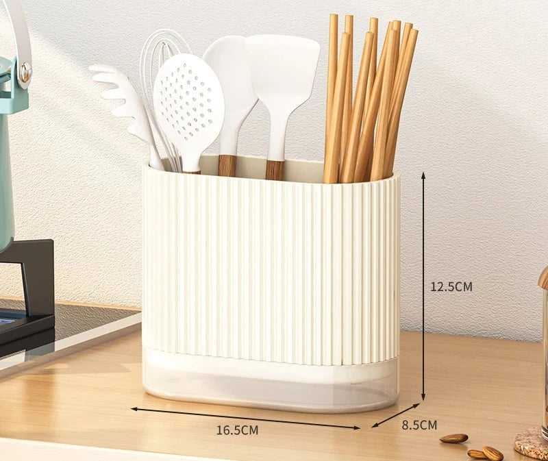 Pot Ovale pour ranger les Ustensiles de Cuisine
